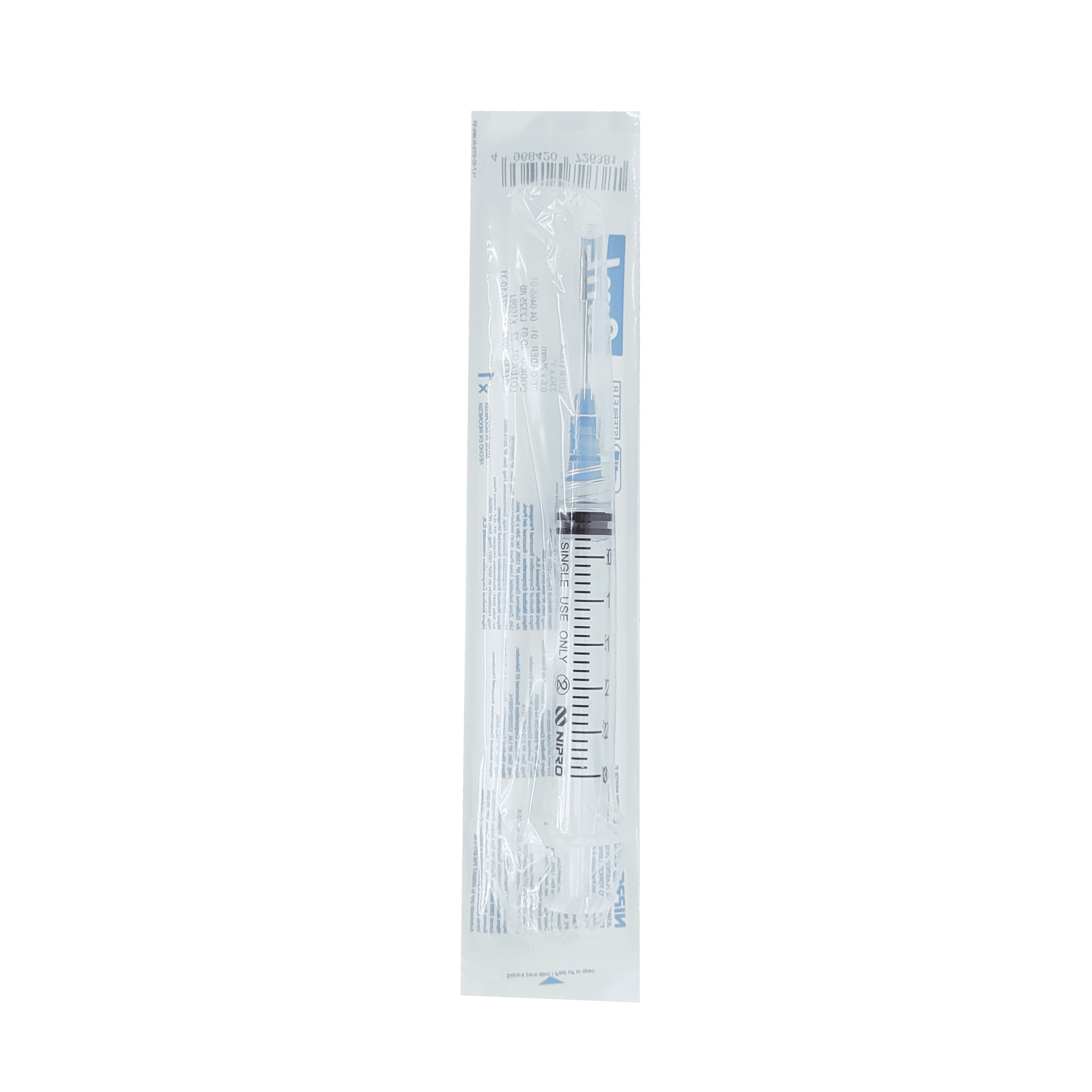 Jeringa C/A 5Ml 23G Azul