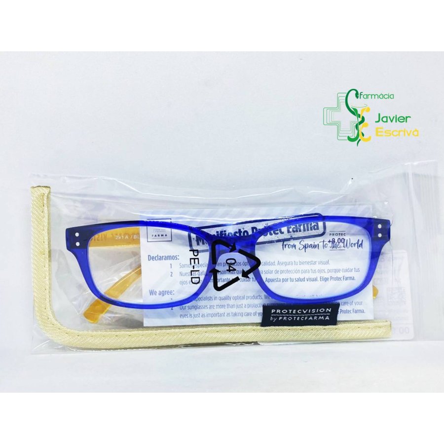 Gafa De Presbicia Protecvision Metalica +2