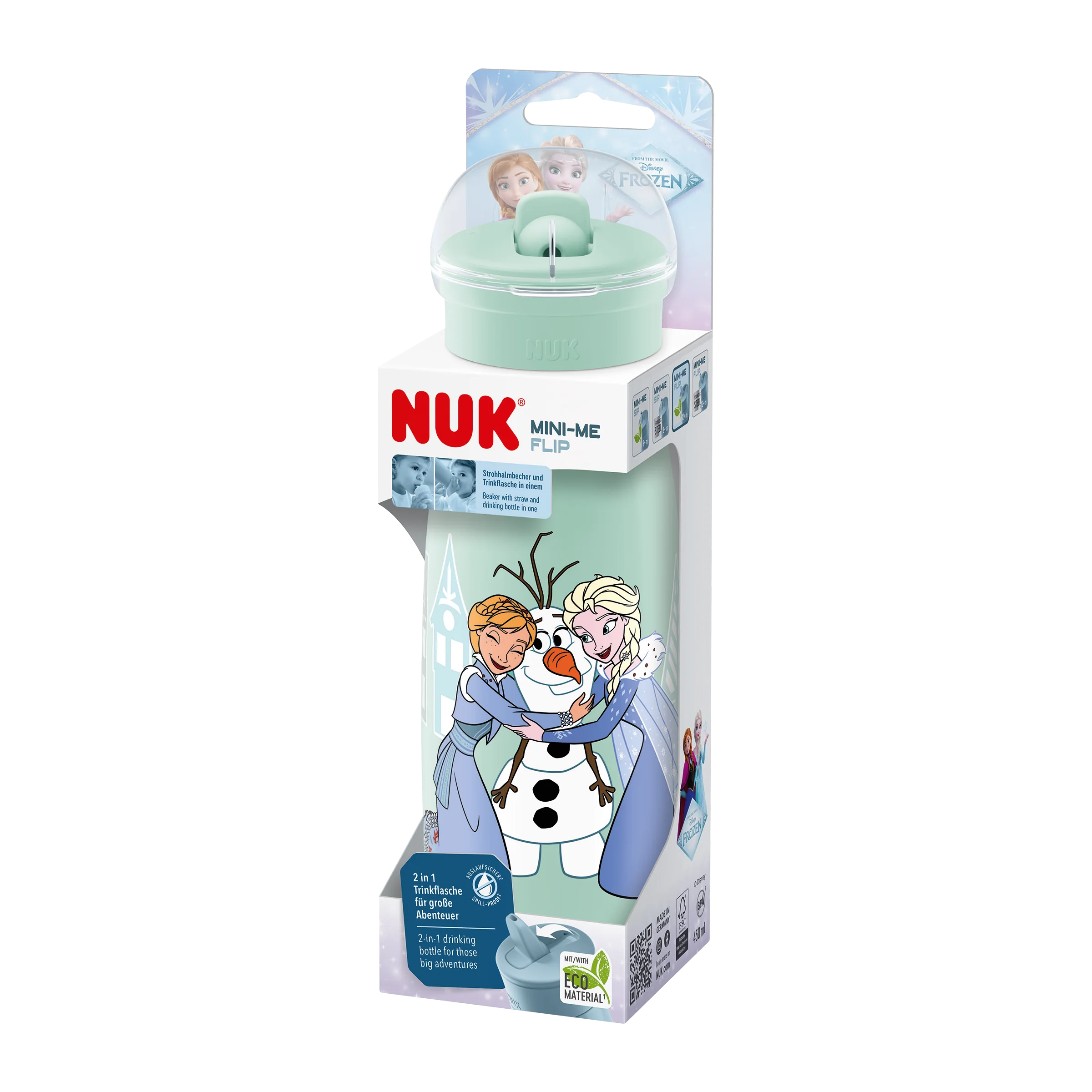 Nuk Mini-Me Flip Botella Frozen Elsa