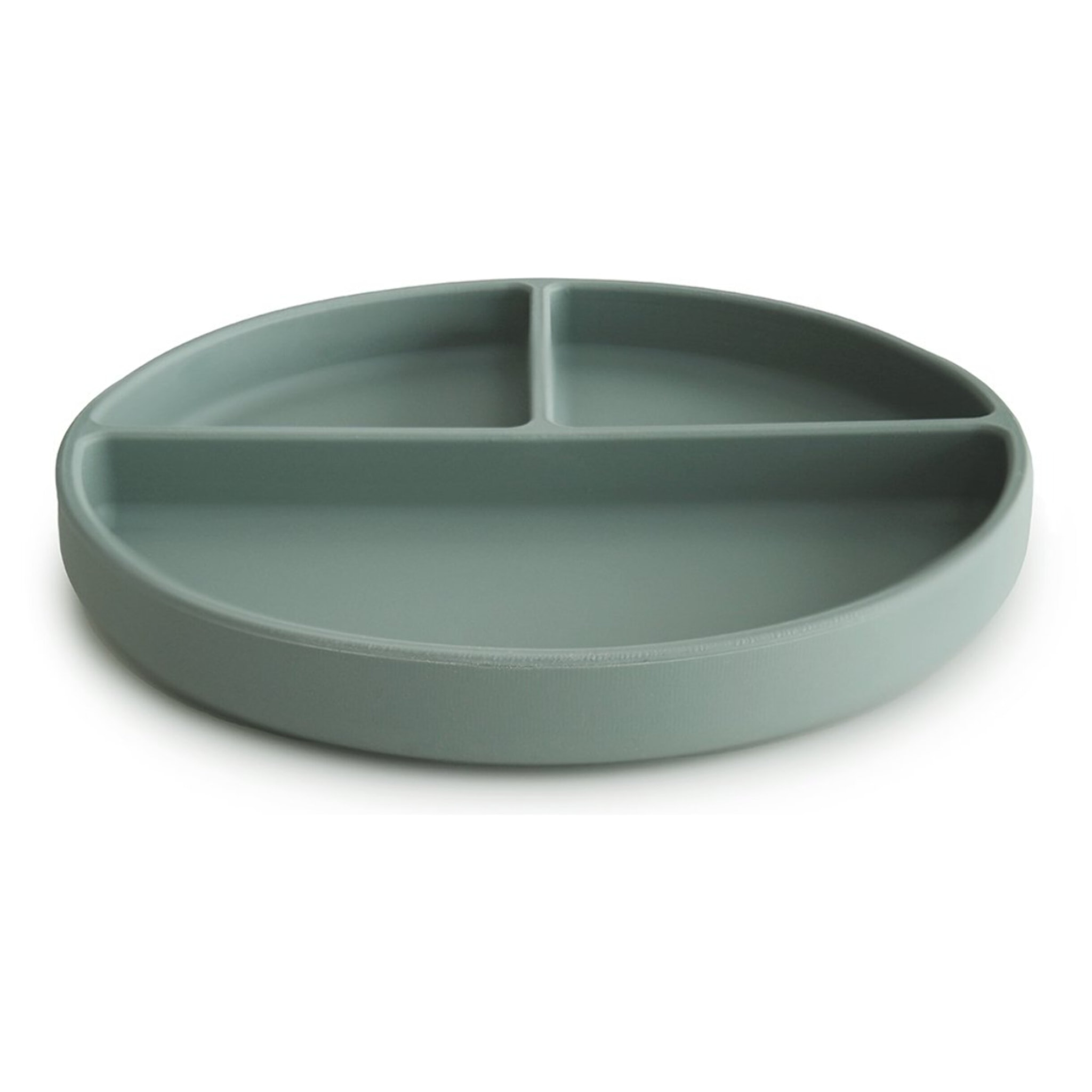 Mushie Plato Ventosa - Compartimentos Colores Cambrass
