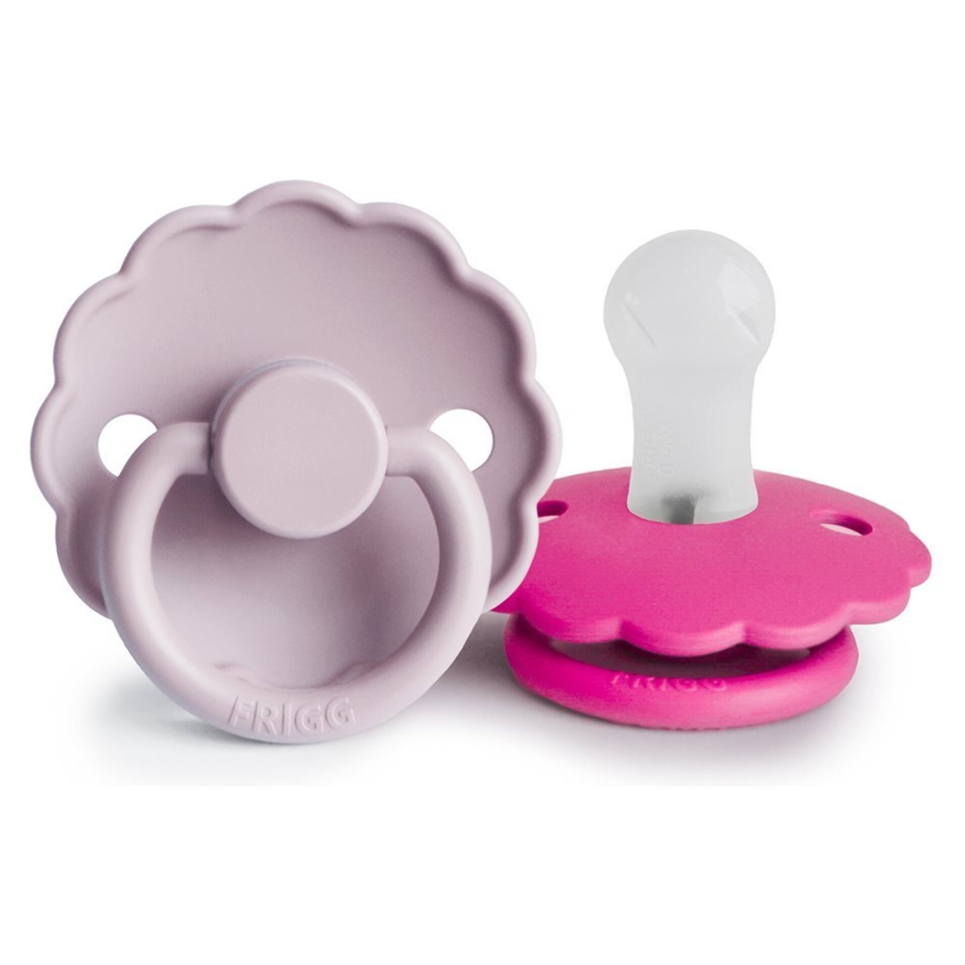 Friogg Pack 2 Chupetes Block Silicona Daisy Bright +0 Meses