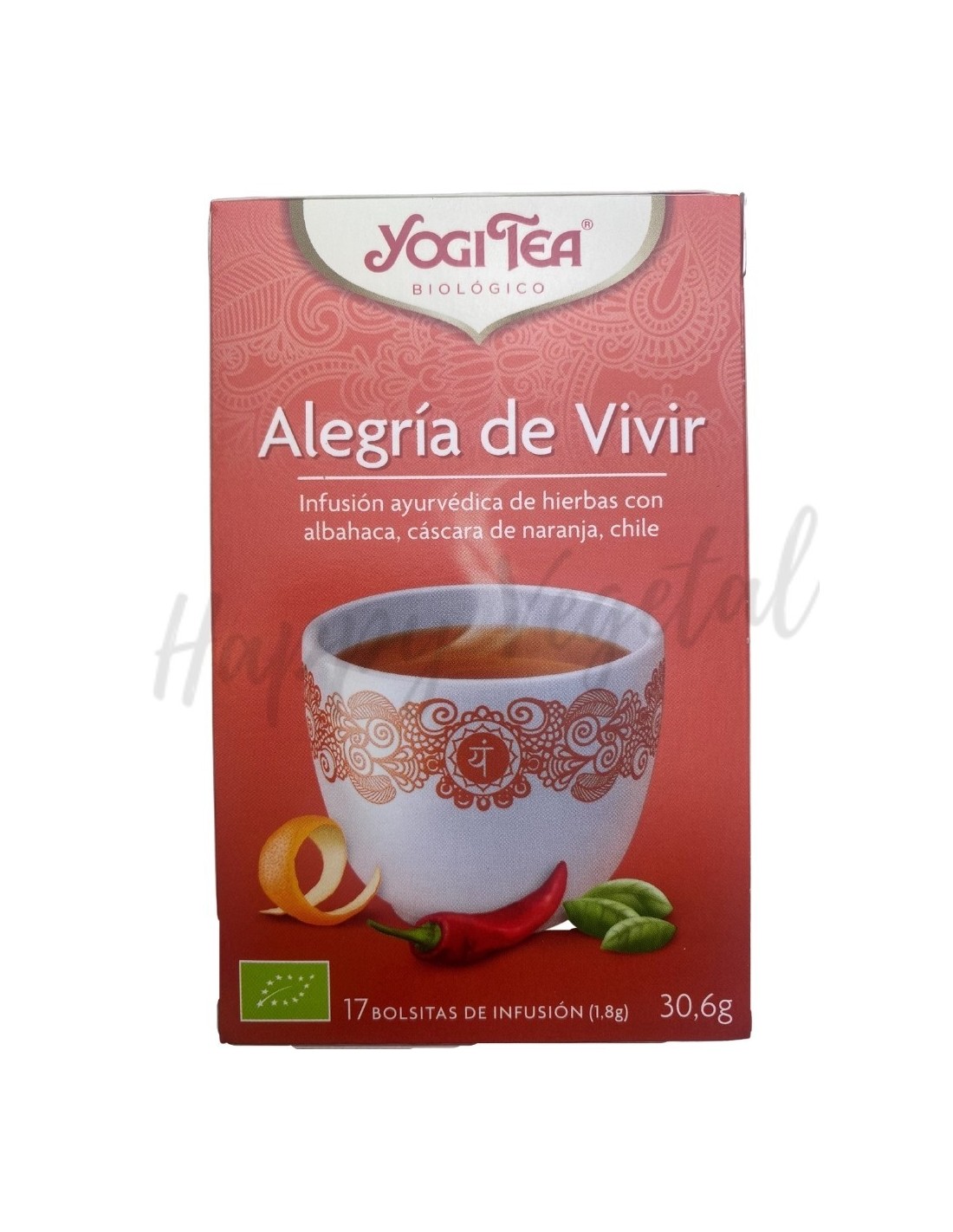 Yogi Tea Alegria De Vivir 17 Bolsitas