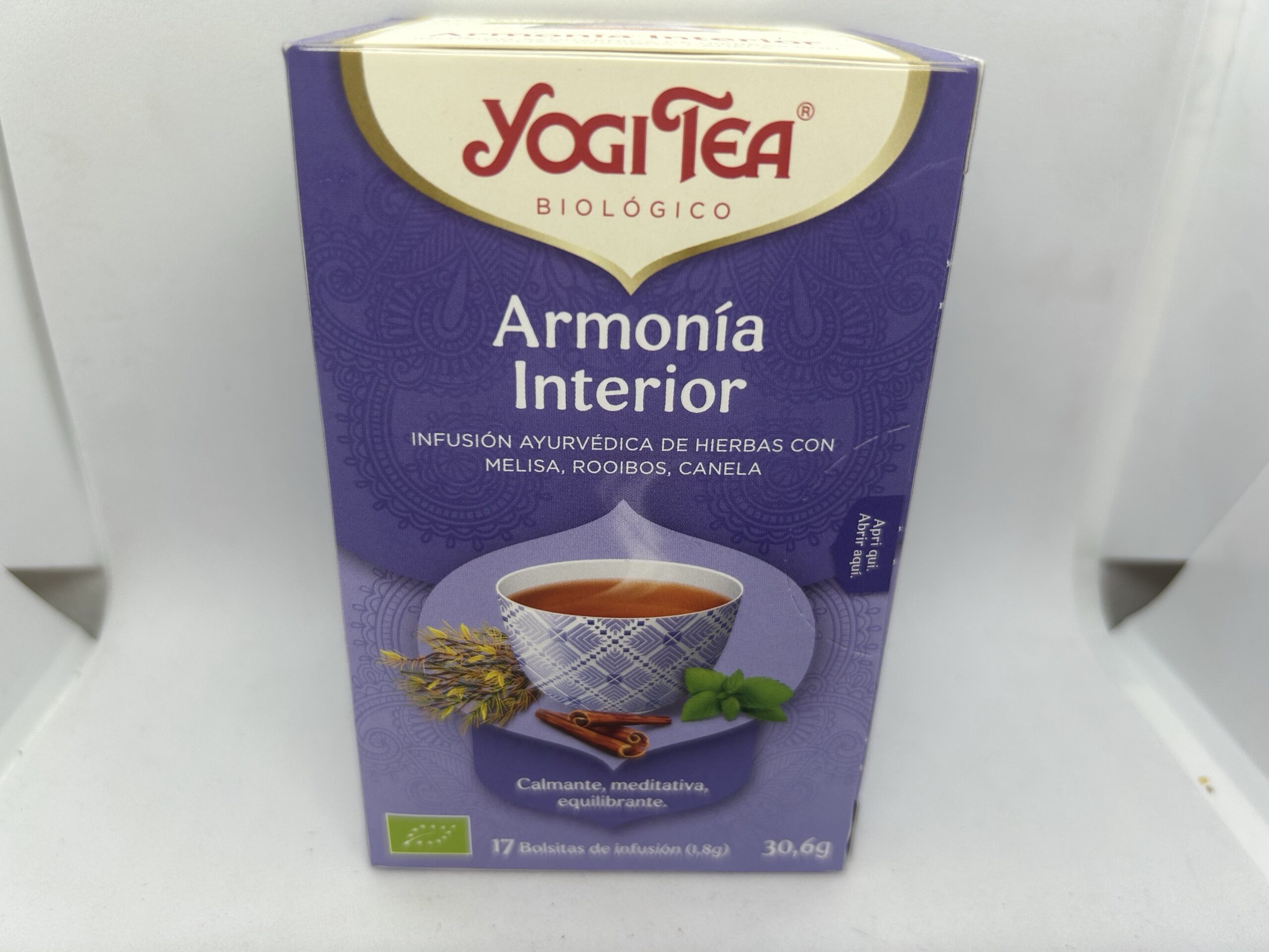 Yogi Tea Armonia Interior
