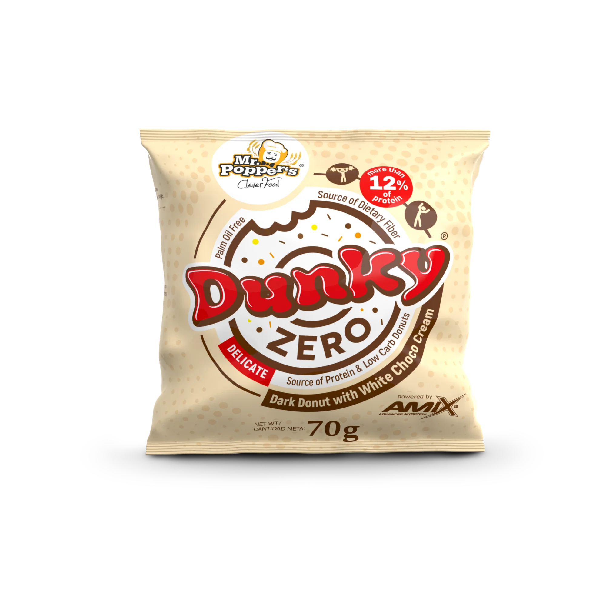 Amix Dunky Zero Black Cookie Y Chocolate Blanco