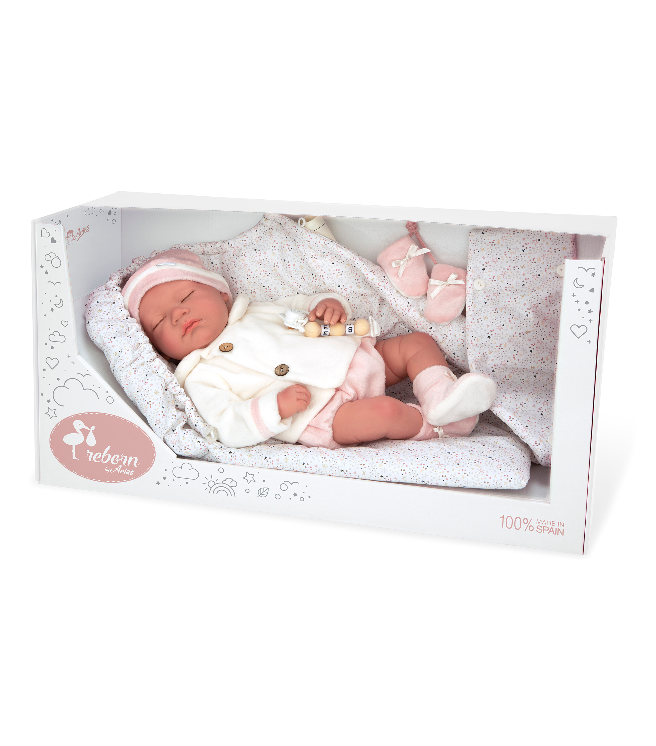 Muñeca Arias En Caja Con Muda