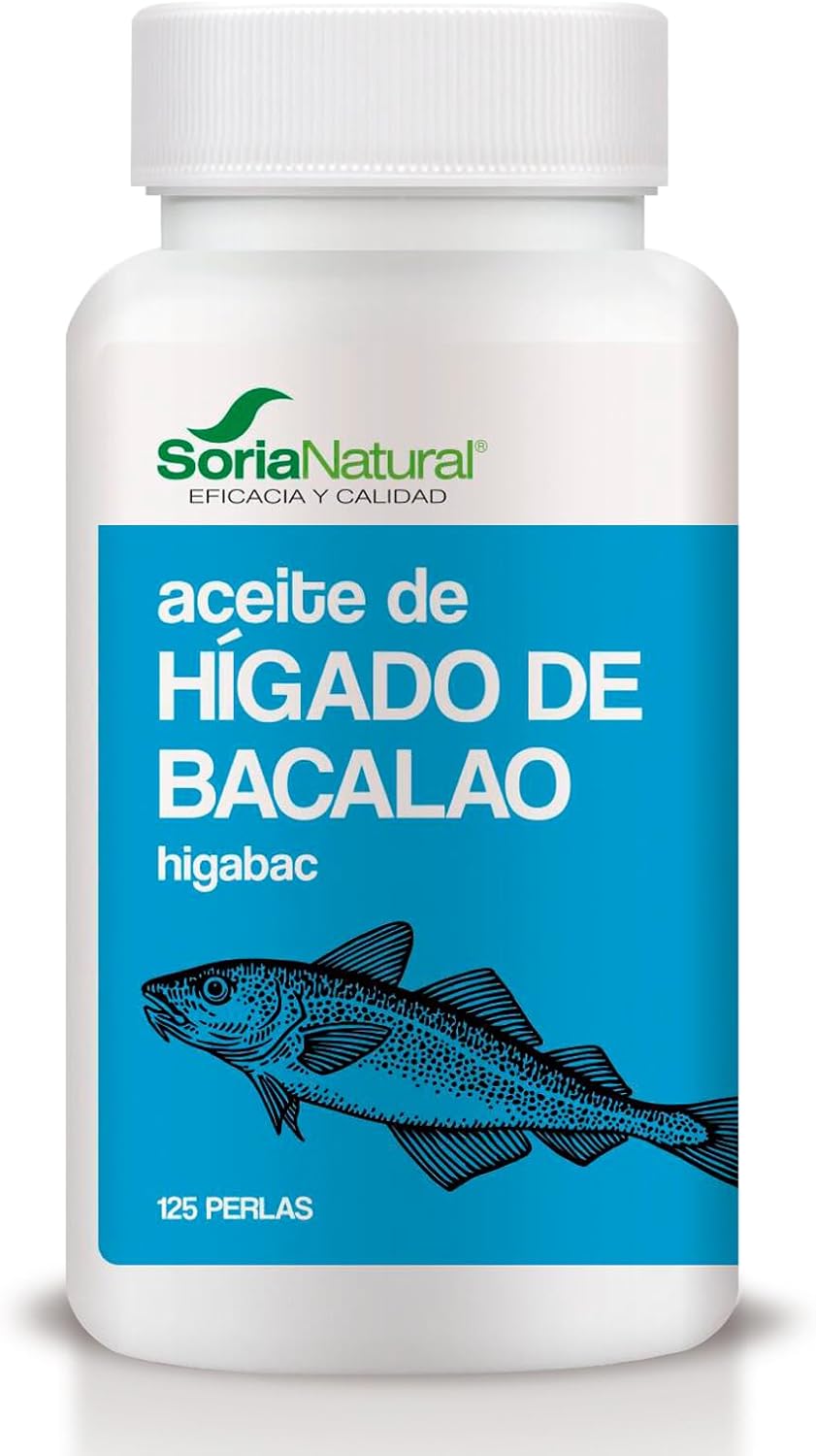 Higado Bacalao (Higabac) 125Perlas Soria
