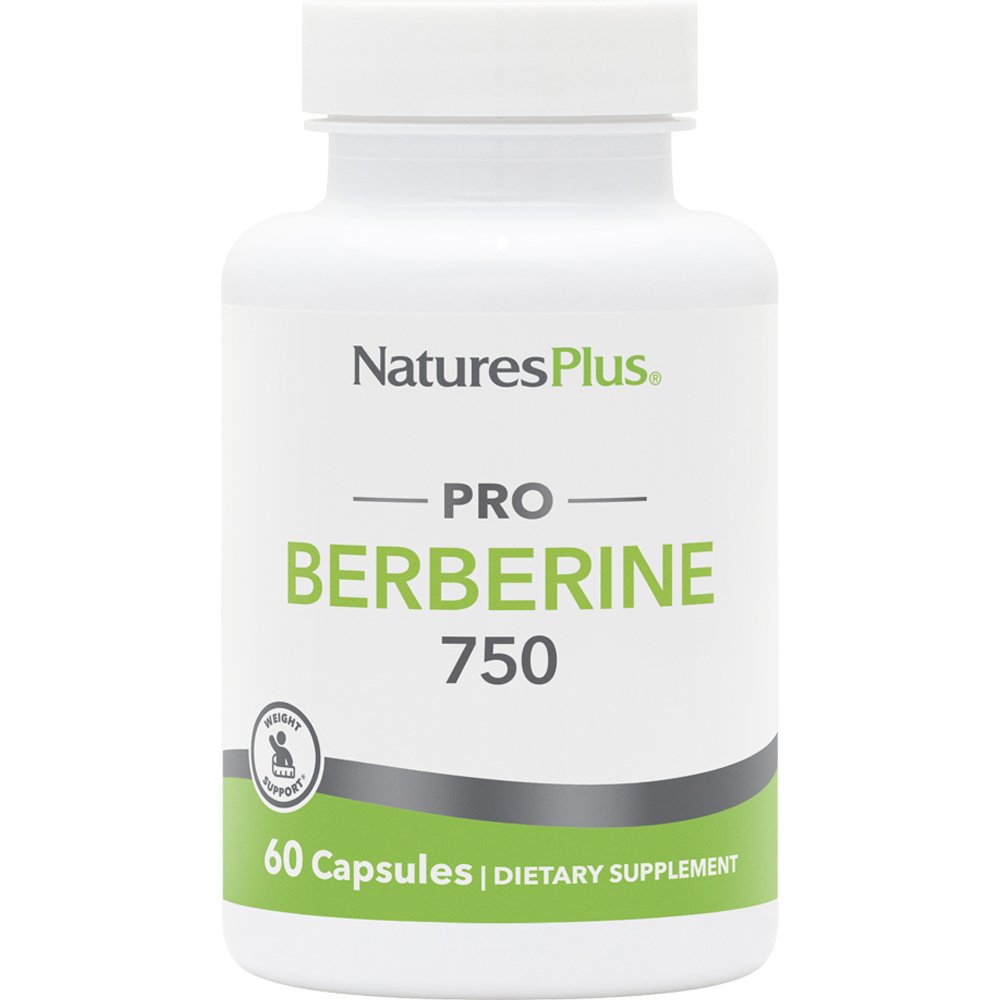 Berberine 750 mg 60Caps Natures Plus