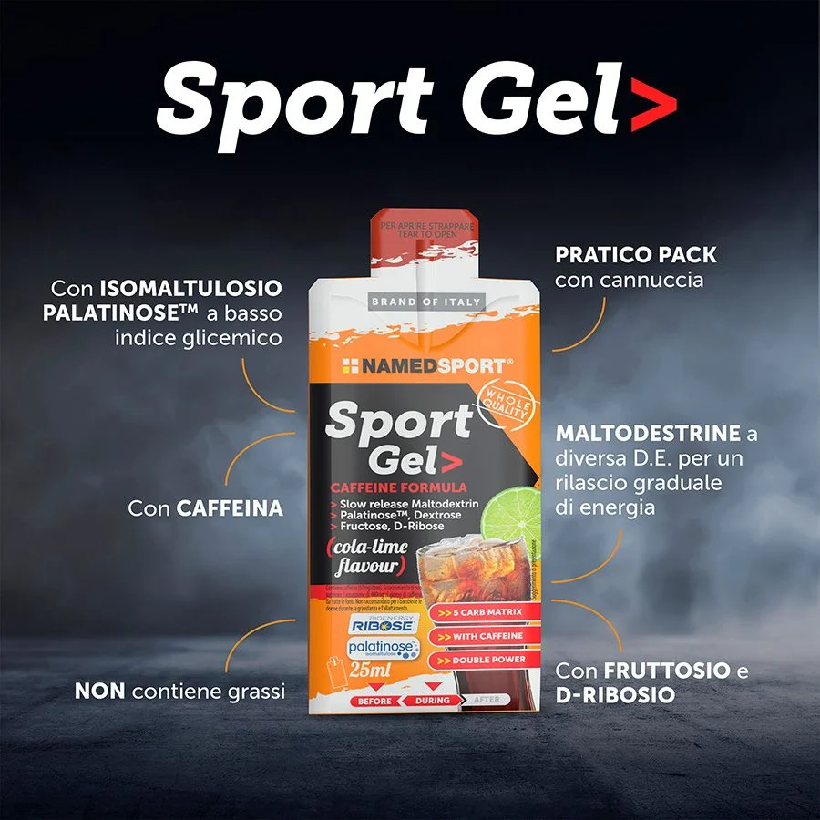 Named Sport Gel Cola Limon