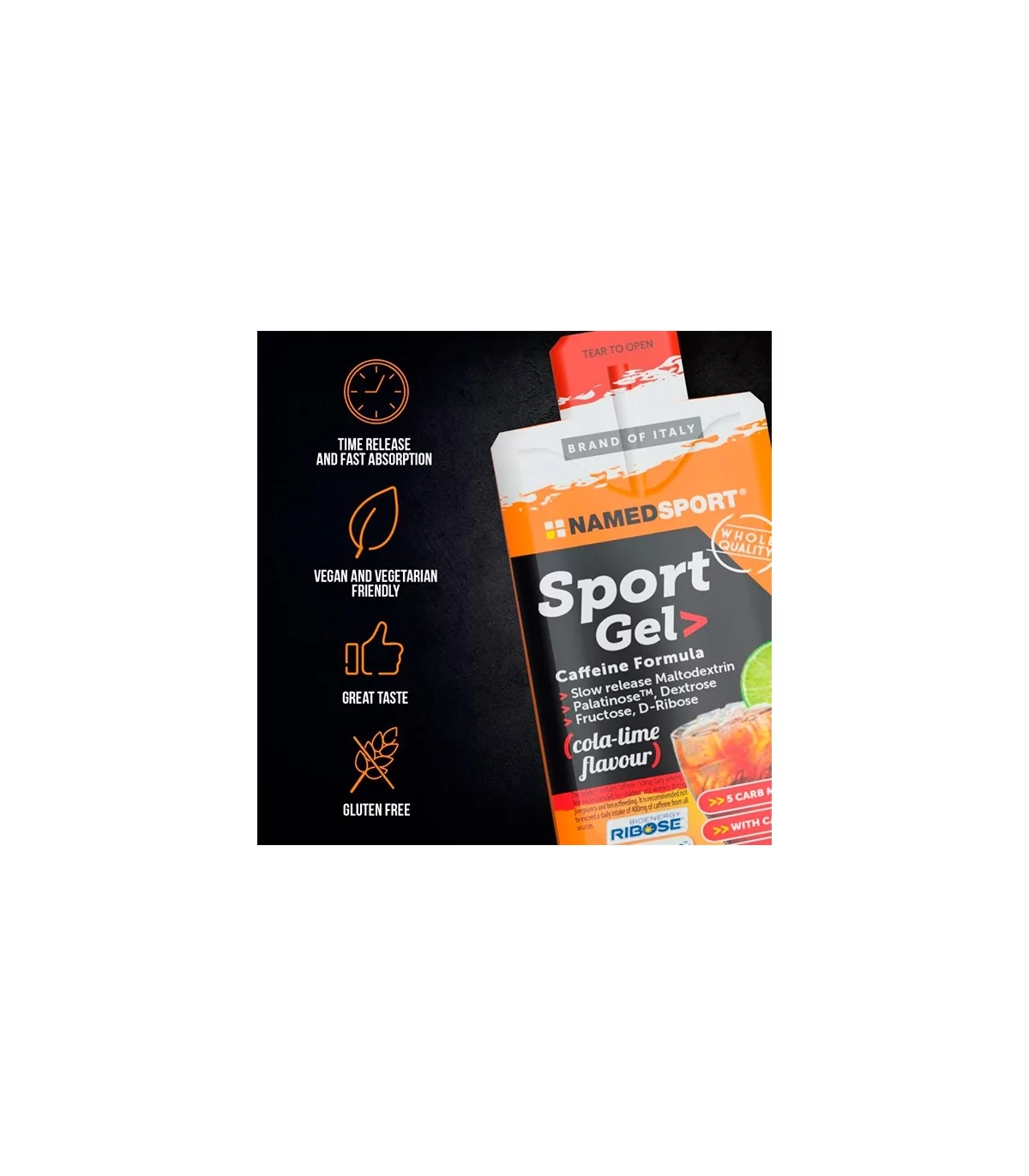 Sport Gel Cola Lima 25 ml
