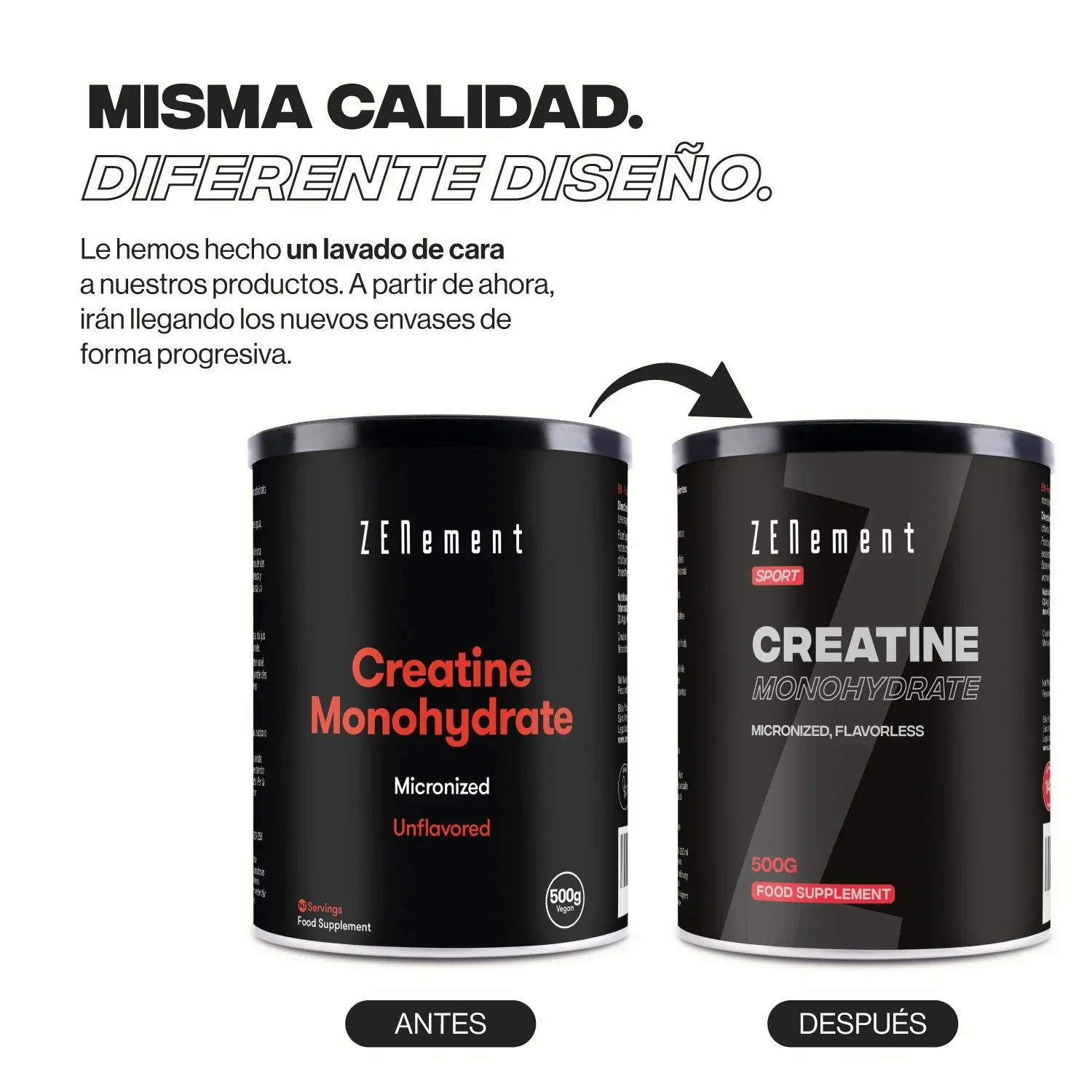 Creatina Monohidrato 500G Zenement