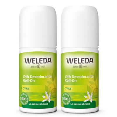 Weleda Duplo Desodorante Roll On Citrus