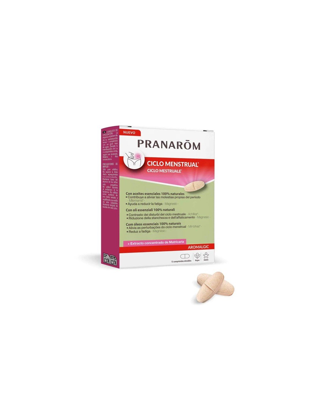 Pranarom Aromalgic Cepharom Tensiones Localizadas 8 comp