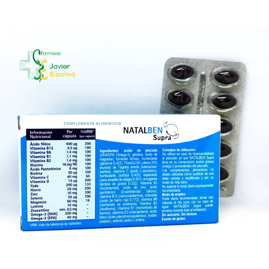 Natalben Supra 30 Capsulas