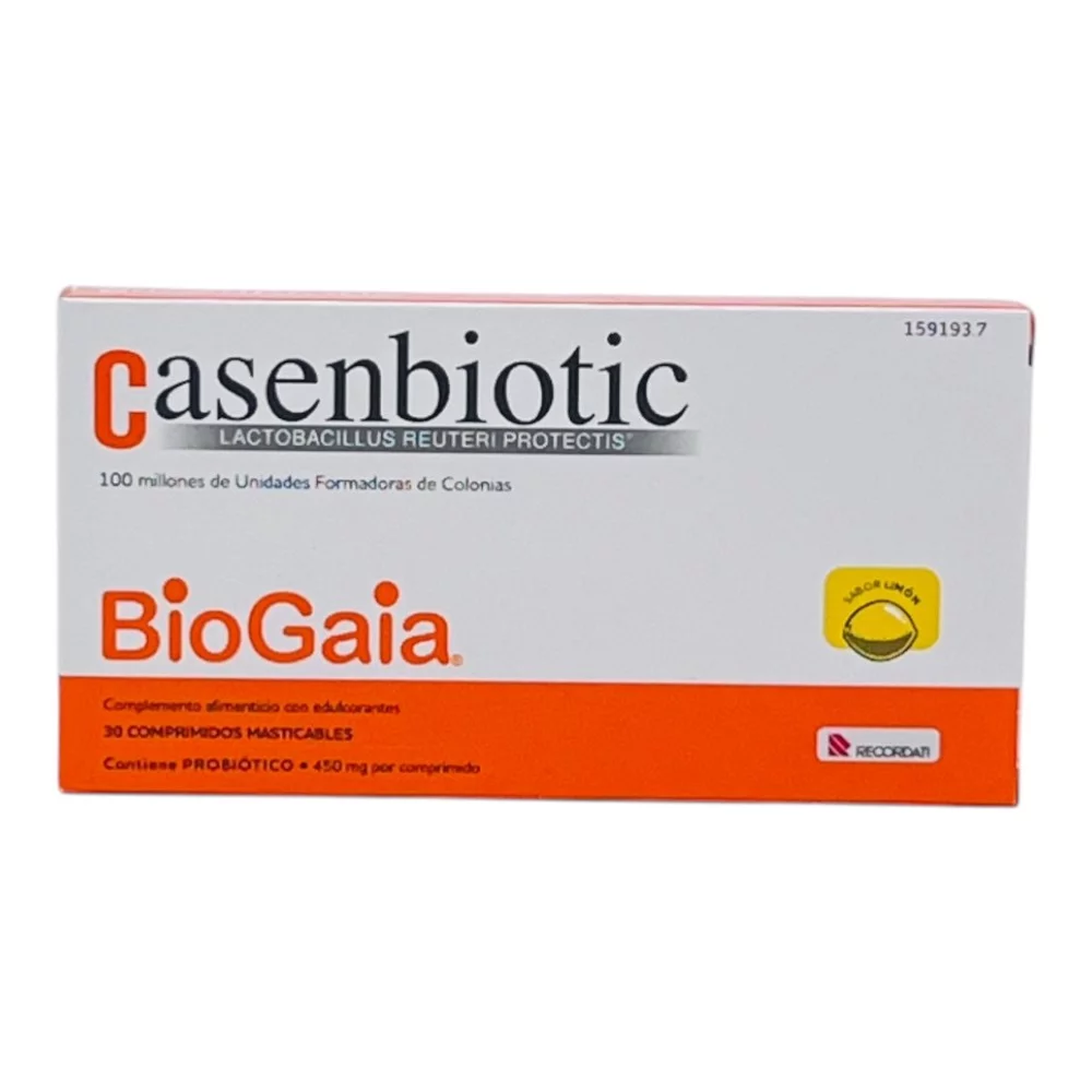 Casenbiotic 30 Comprimidos Sabor Limon
