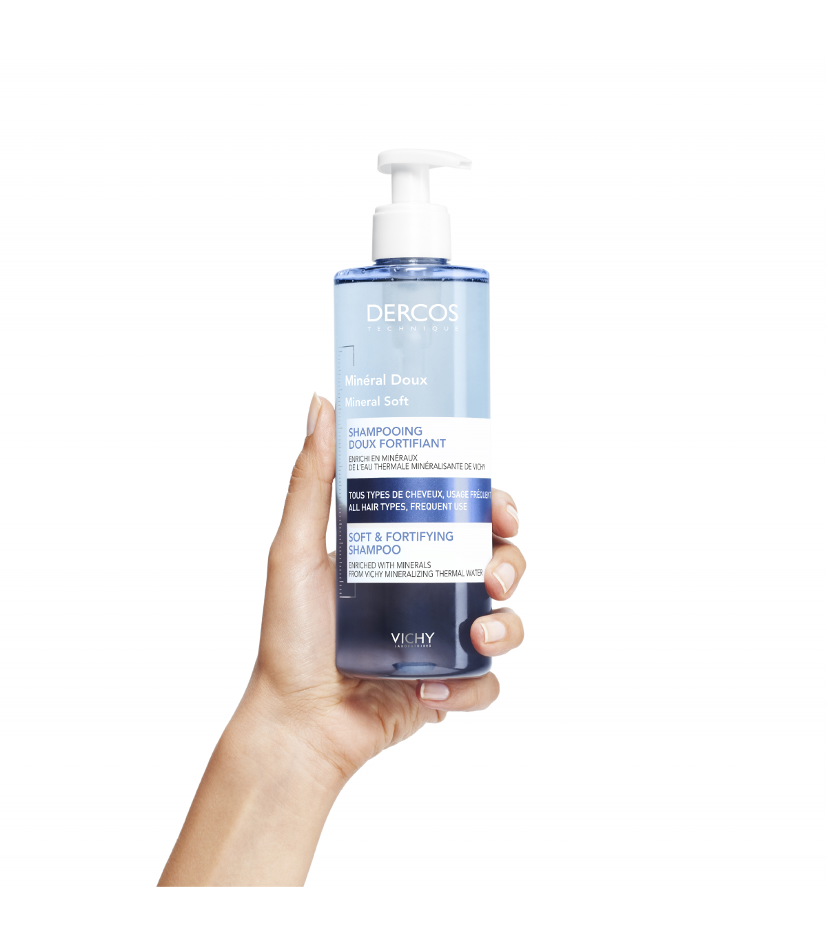 Dercos Champu Mineral Suave Uso Frecuente 400Ml