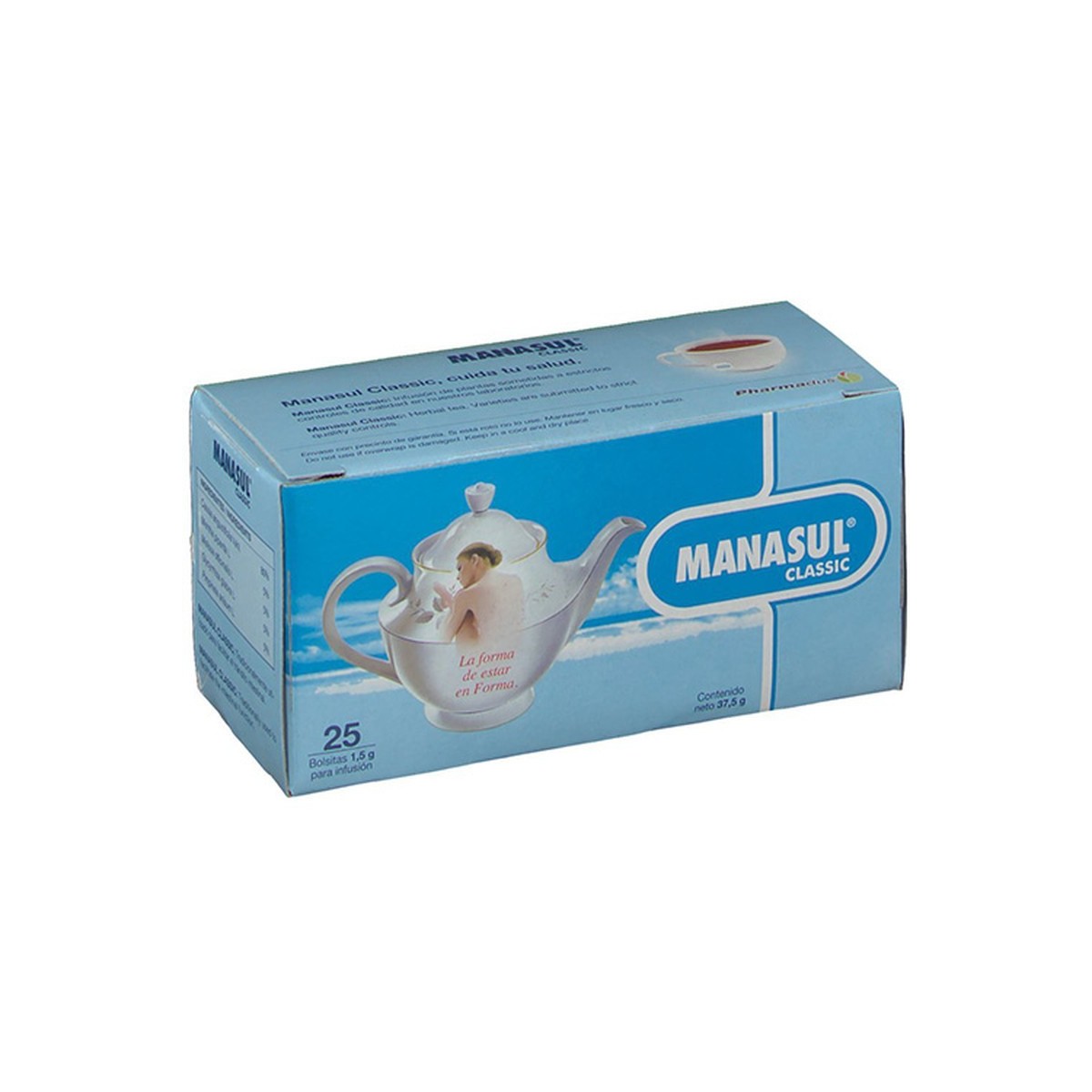 Manasul Classic 25 Filtros 1,5 g