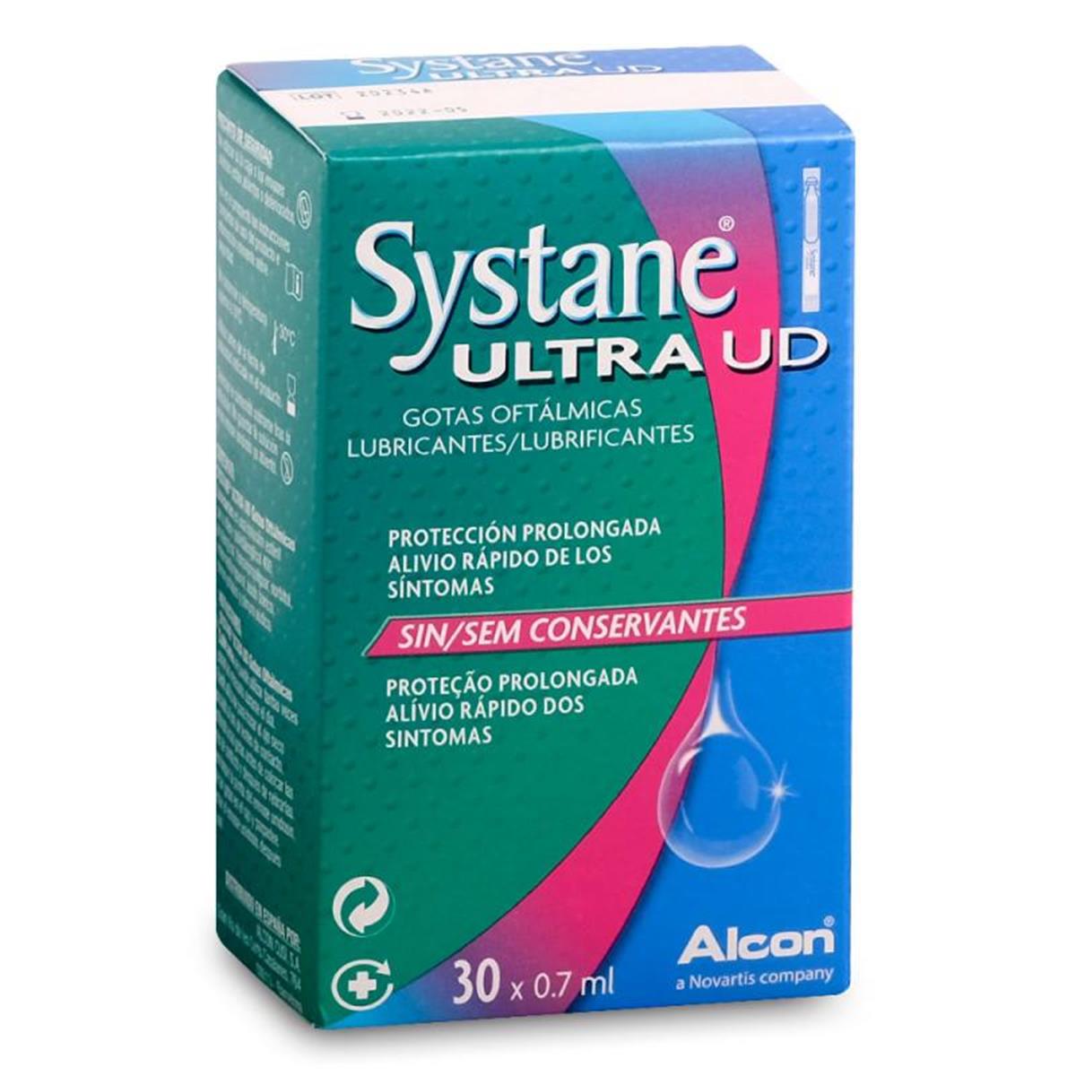Systane Ultra Unidosis Gotas Oftalmicas Lubricantes 30 Monodosis 0,7 ml