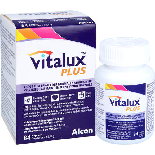 VITALUX PLUS 84 CAPSULAS