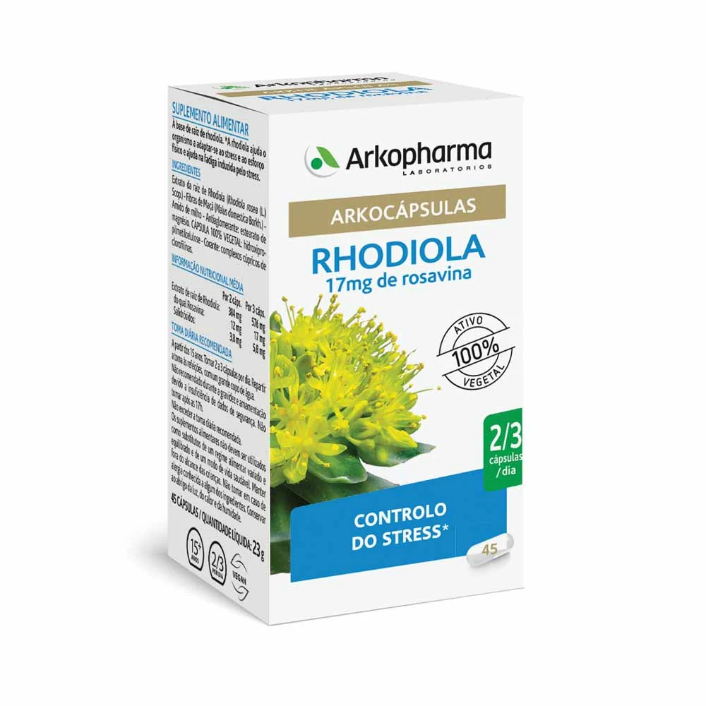 Arkocapsulas Rhodiola 45 Capsulas