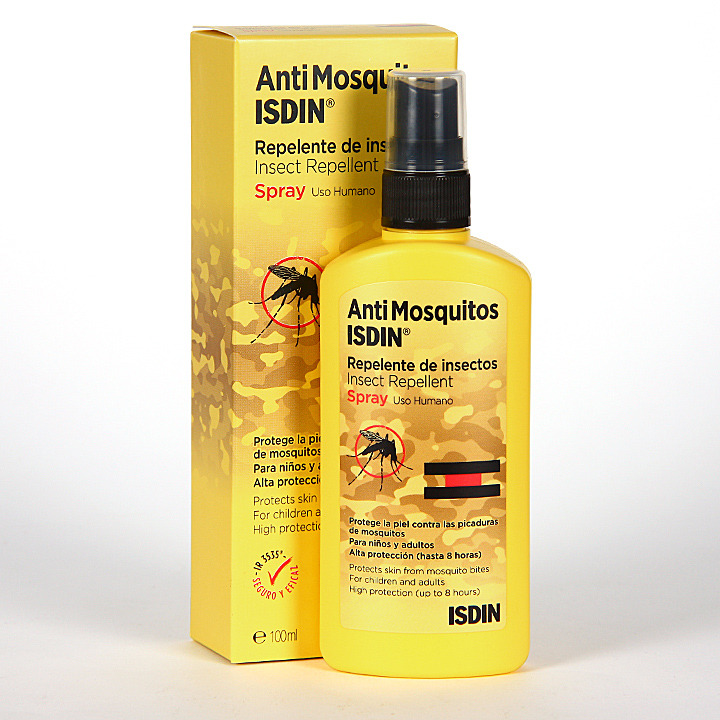 Antimosquitos Isdin Spray Repelente De Mosquitos 1 Envase 100 ml