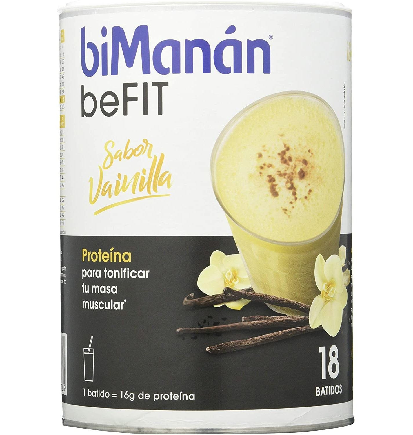 Bimanan Befit Proteina Batido 1 Envase 540 g Sabor Vainilla