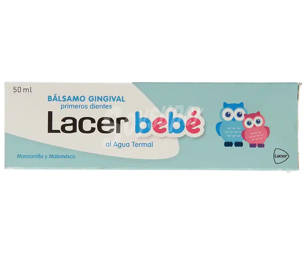 Lacer Bebe Balsamo Gingival Primeros Dientes Agua Termal 1 Envase 50 ml