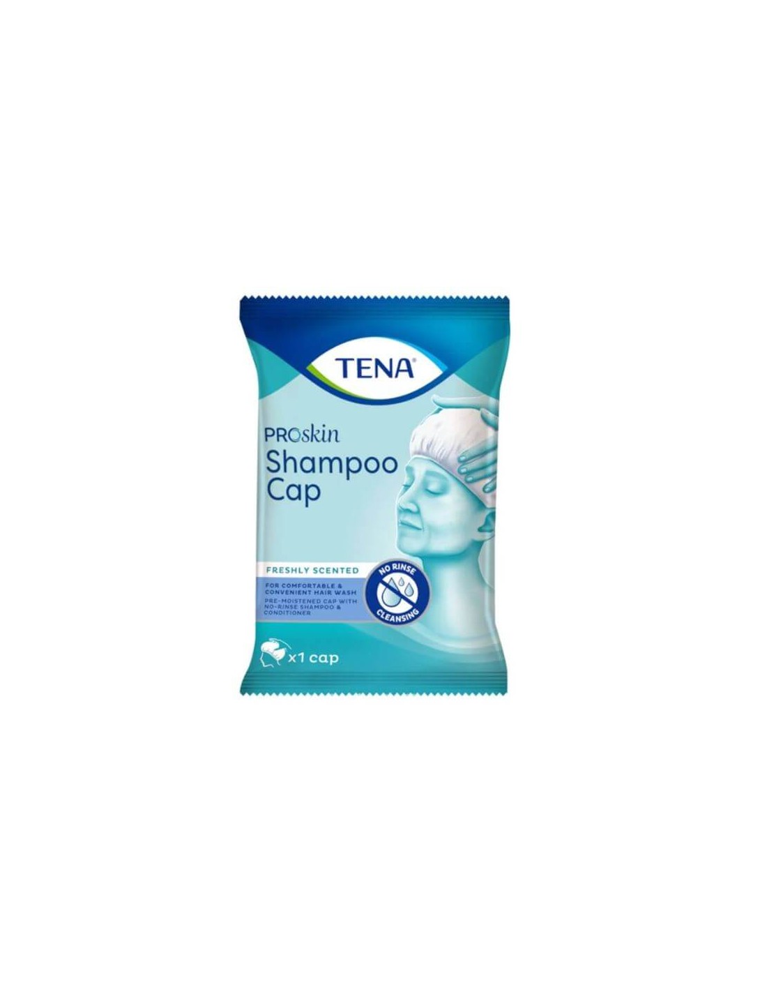 Tena Shampoo cap  Una Unidad