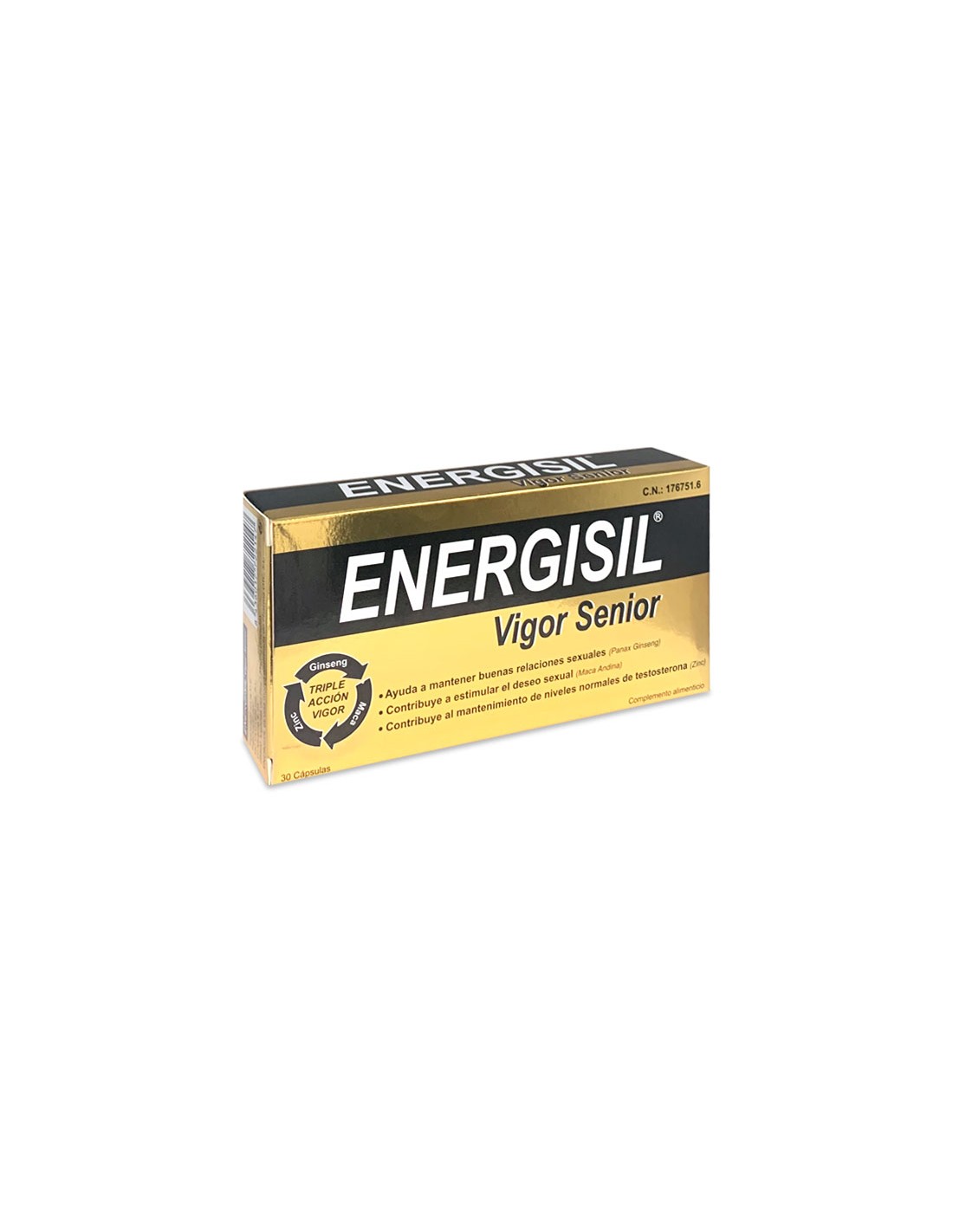 Energisil Vigor Senior 30 Capsulas