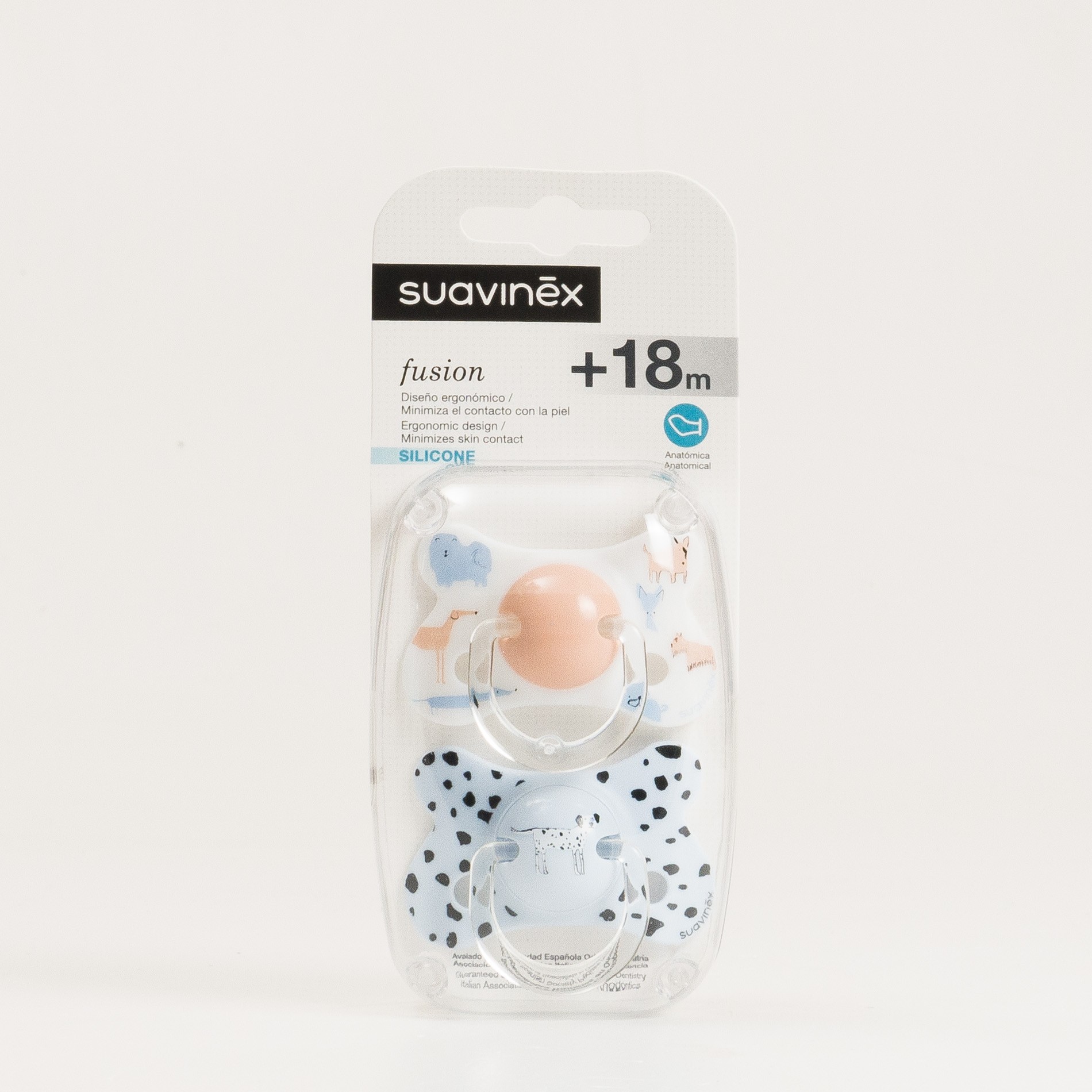 Chupete Silicona Anatomico Suavinex Fusion - 2 - 4 Meses 1 Unidad