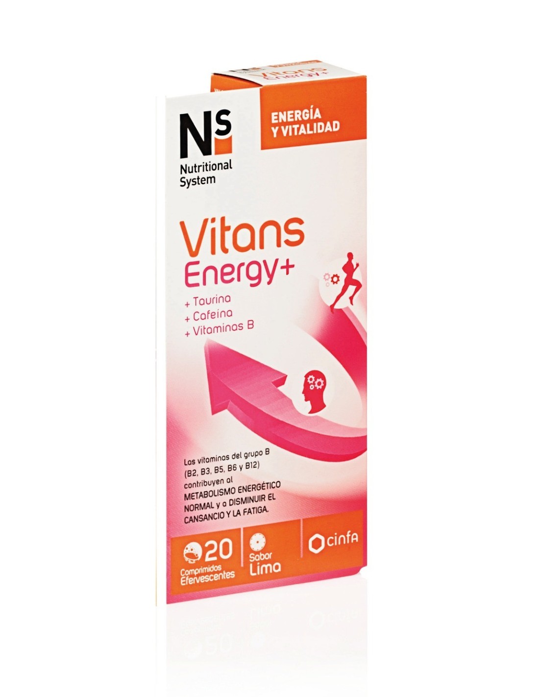 N+S Vitans Energy+ 20 Com. Efervescentes