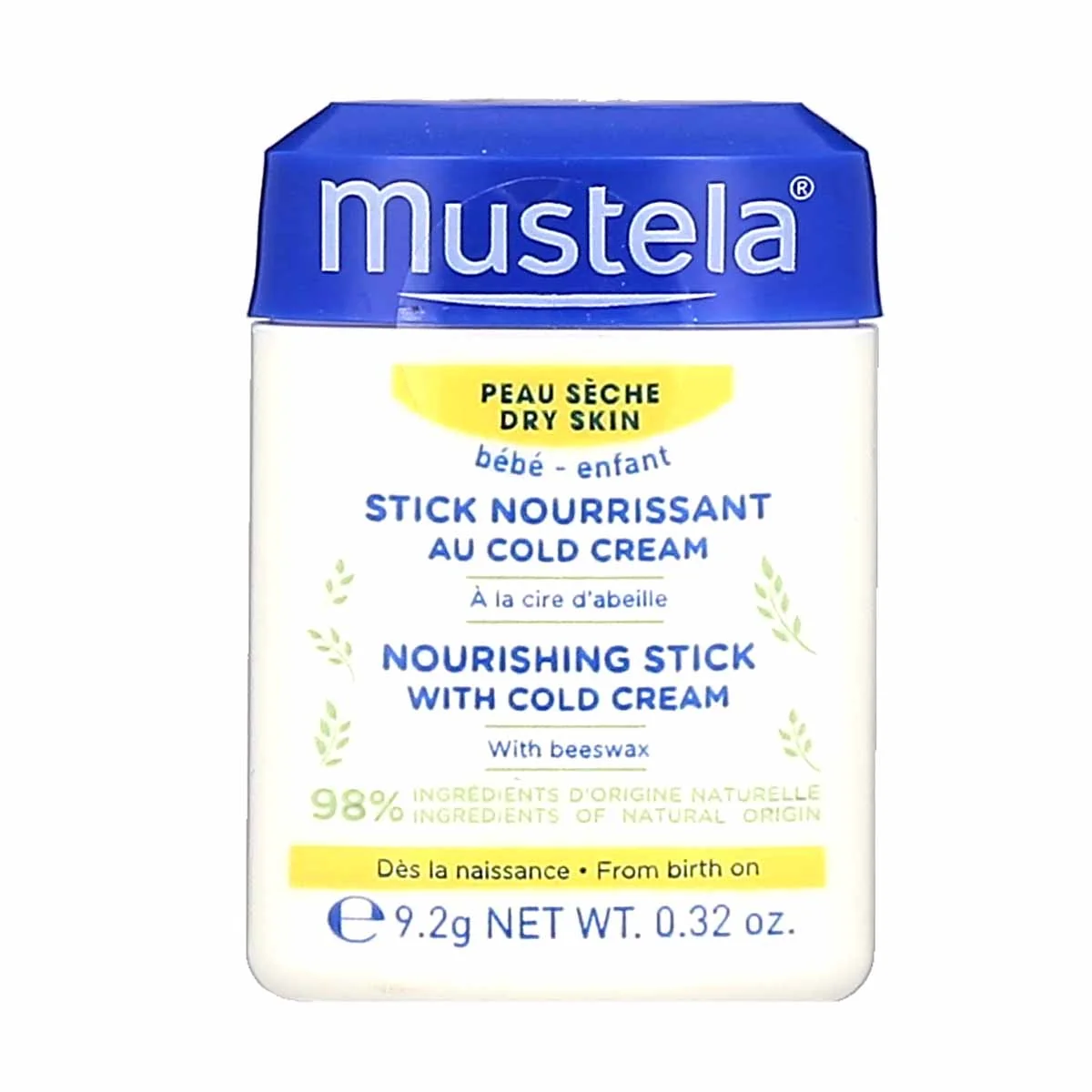 Mustela Stick Nutritivo Al Cold Cream 1 Stick 9,2 g