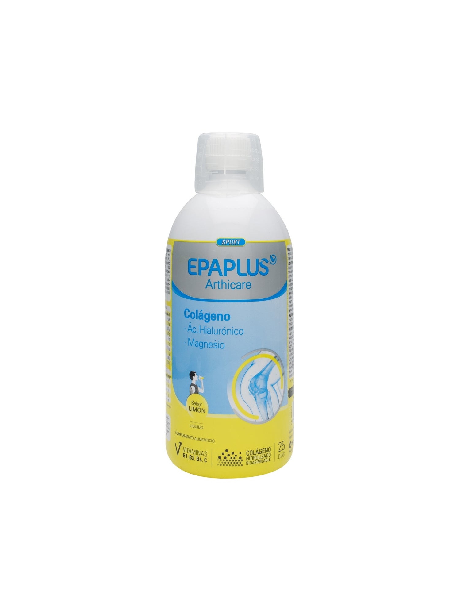 Epaplus Colageno + Hialuronico + Magnesio Limon 1000 ml