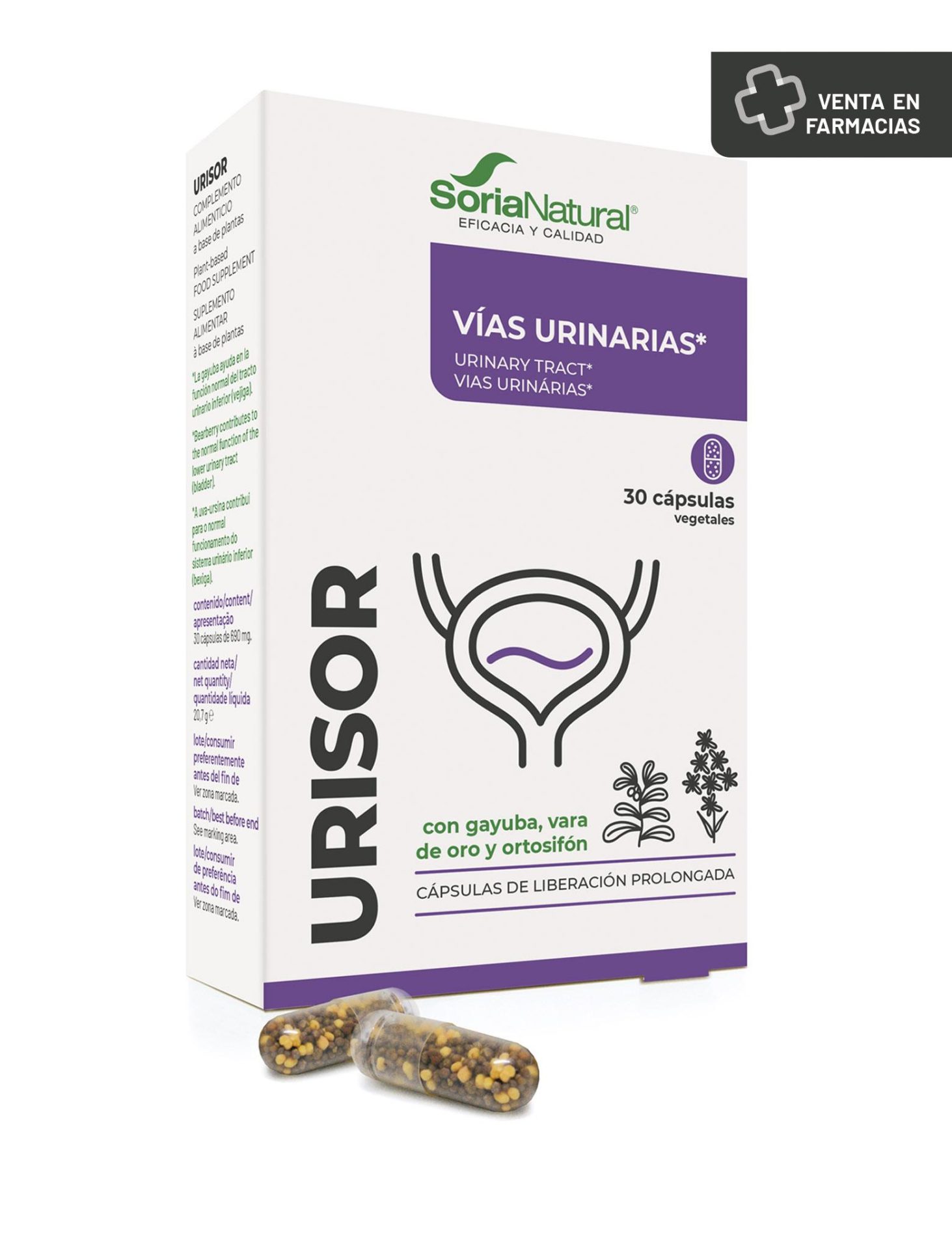 Urisor Accion Continua 30 Capsulas