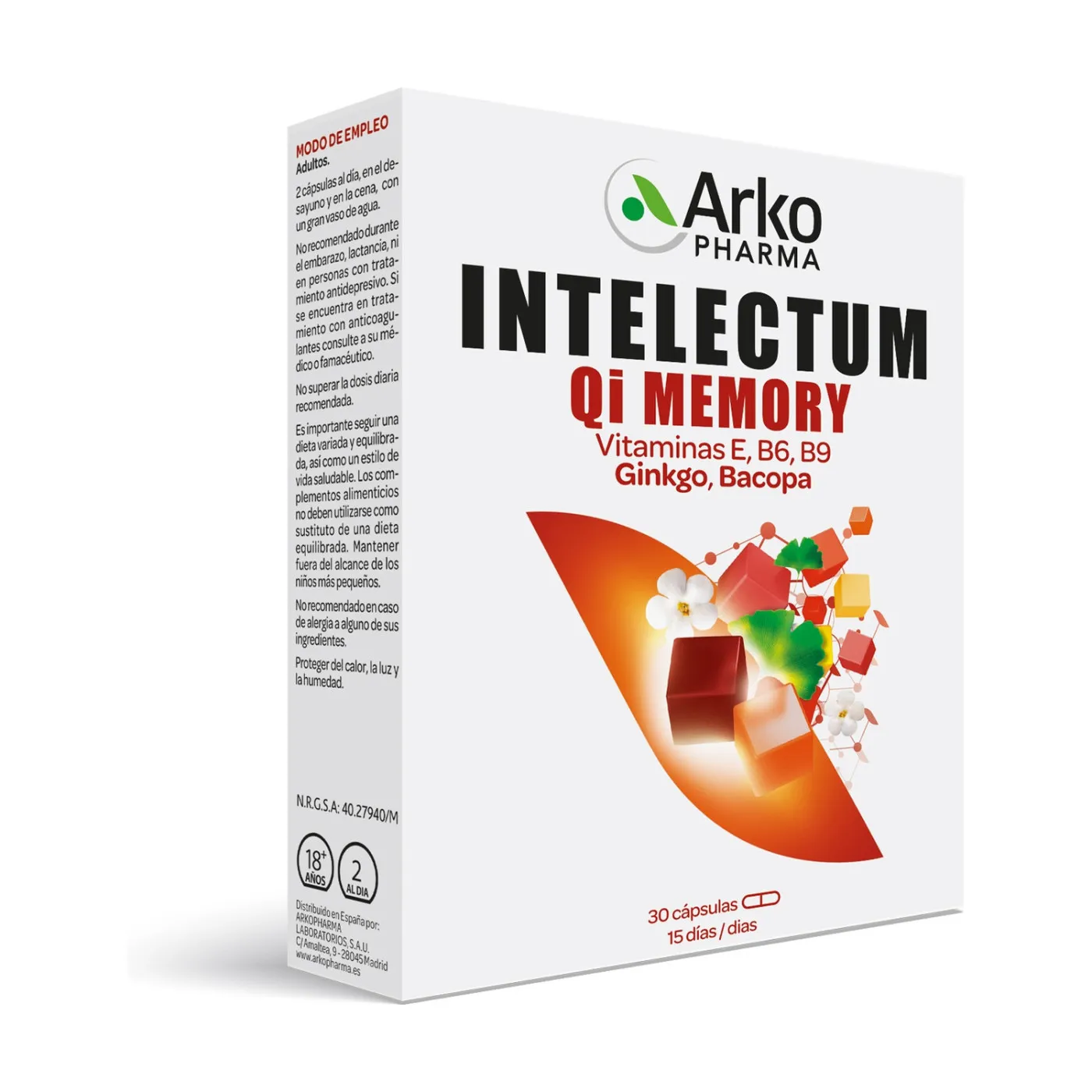 Intelectum Memory 30 Capsulas
