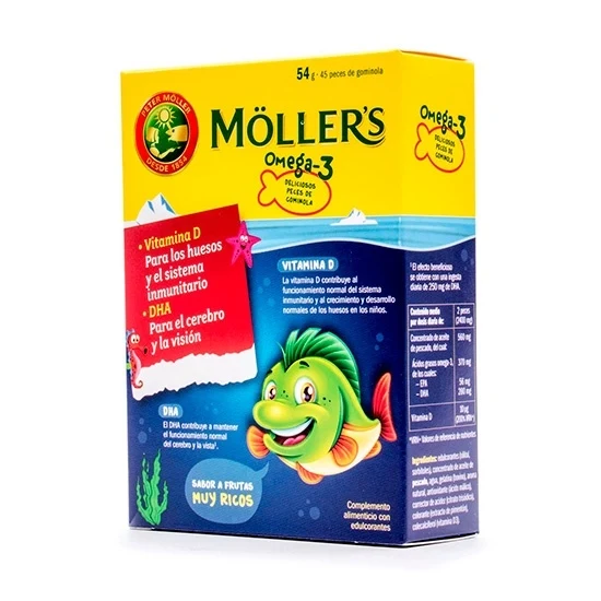 Moller´s Omega 3 45 Gominolas