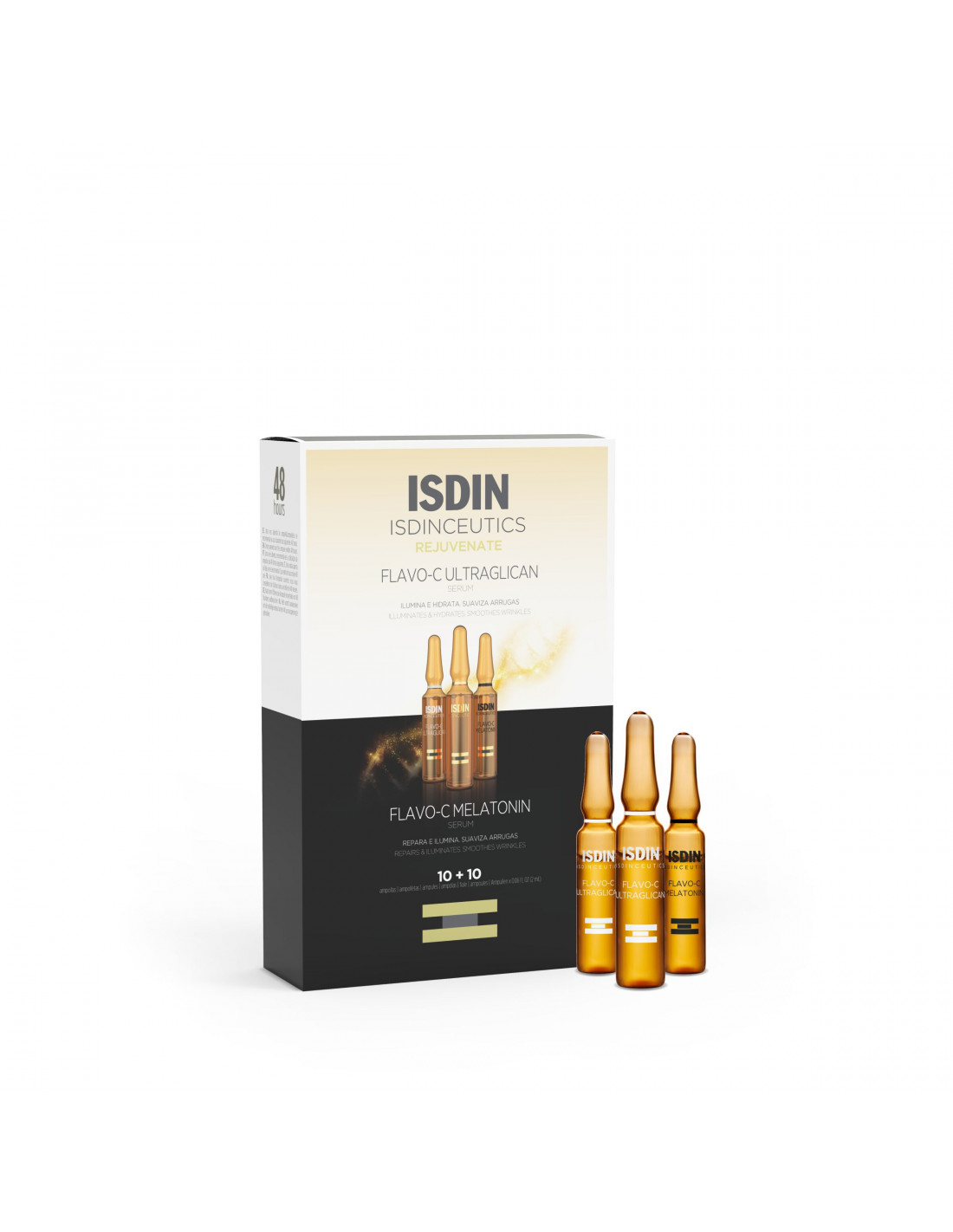 Isdinceutics Flavo-C Melatonin 10 Ampollas 2 ml