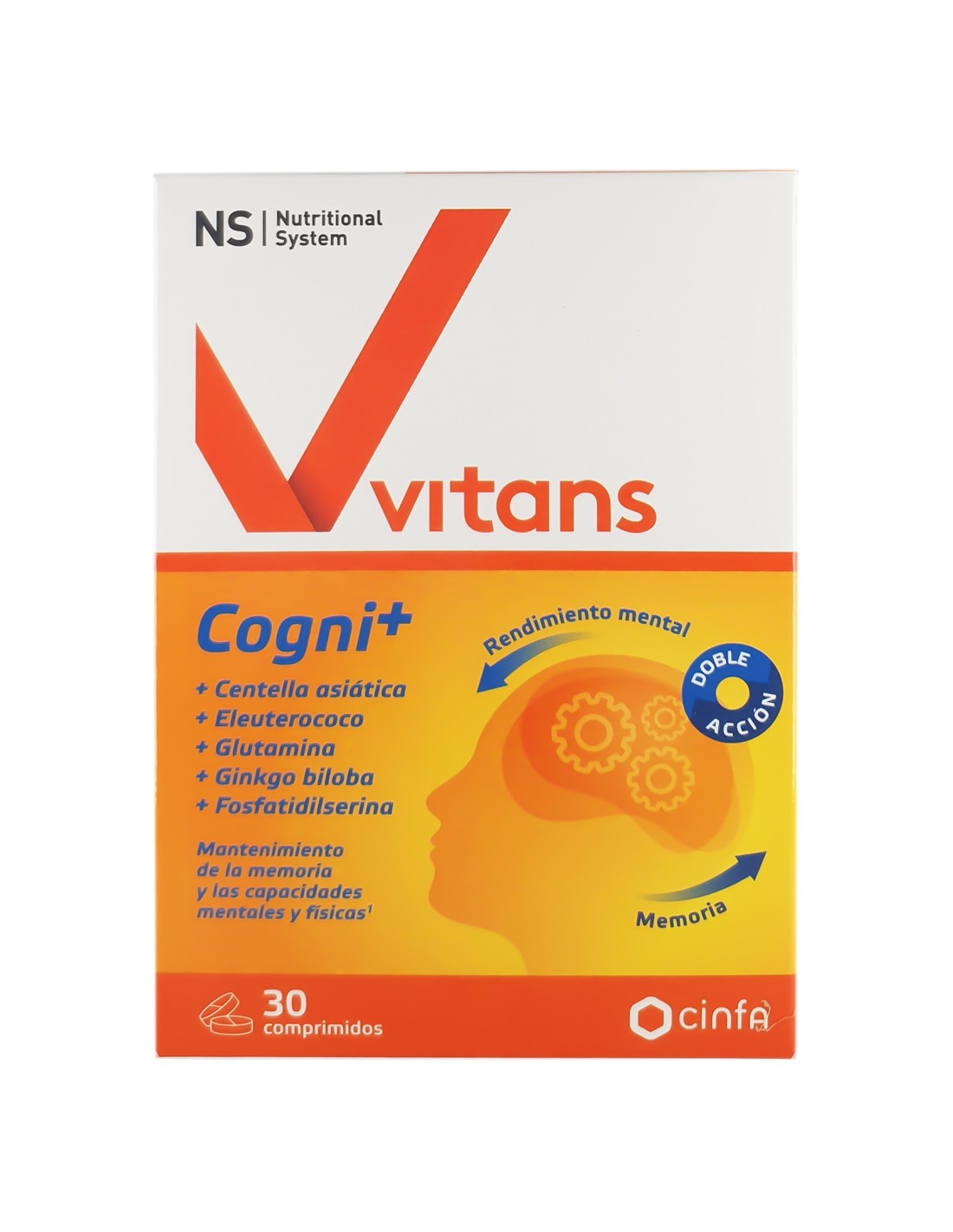 Ns Vitans Cogni+ 30 Comprimidos