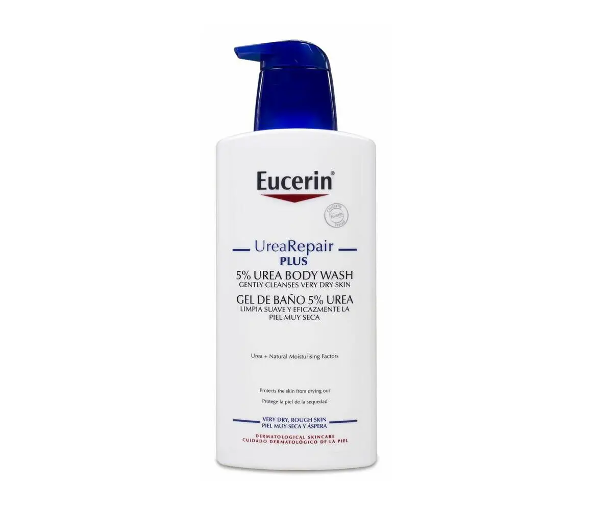 Eucerin Urearepair Plus 5% Urea Gel De Baño 1 Envase 400 ml