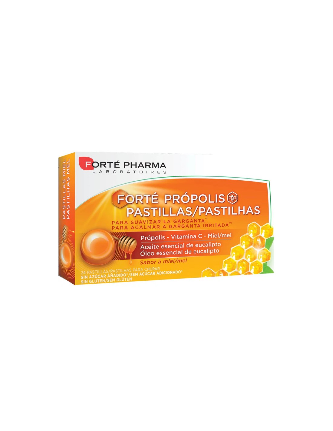 Forte Propolis 24 Pastillas Sabor Miel