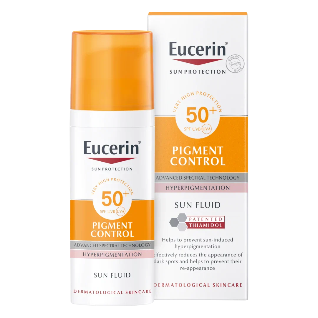 Eucerin Sun Protection 50+ Fluid Pigment Control 1 Envase 50 ml