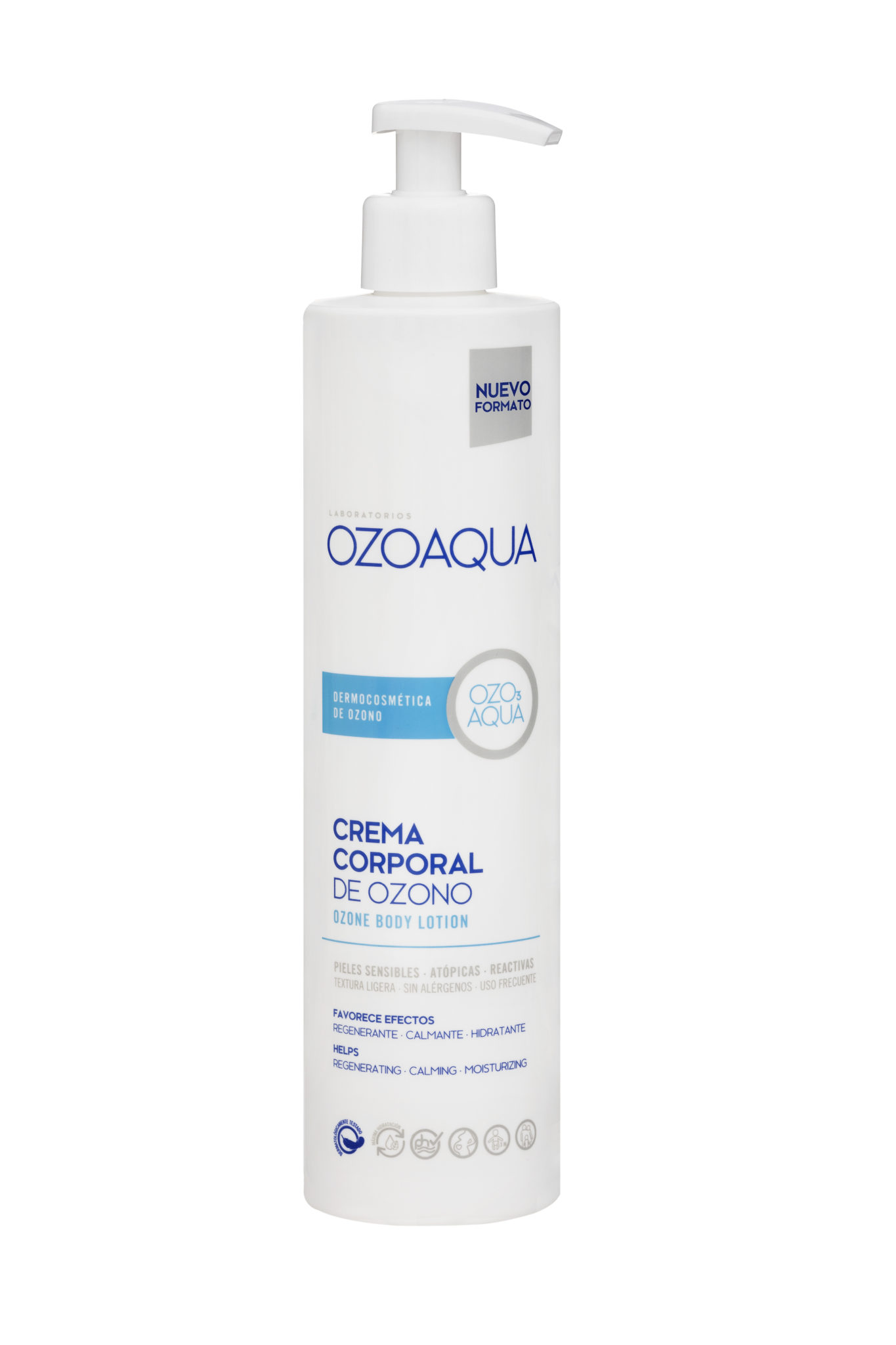 Ozoaqua Crema Corporal De Aceite Ozonizado 1 Envase 500 ml