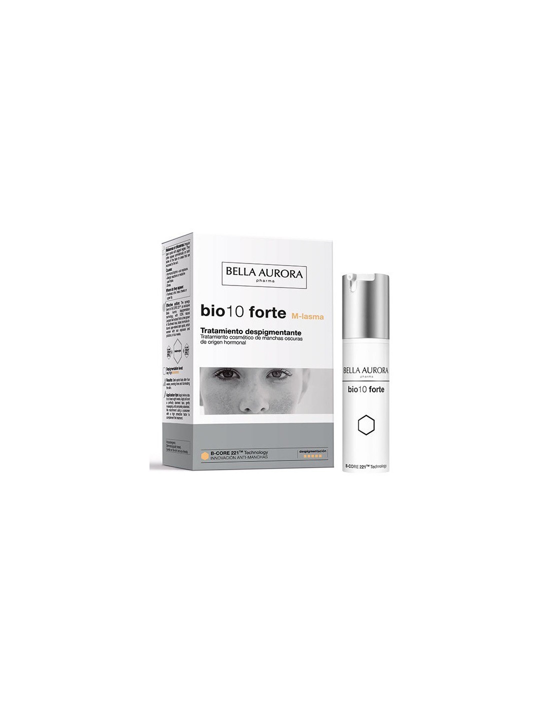 Bella Aurora Bio10 Forte M-Lasma Despigmentante 1 Envase 30 ml