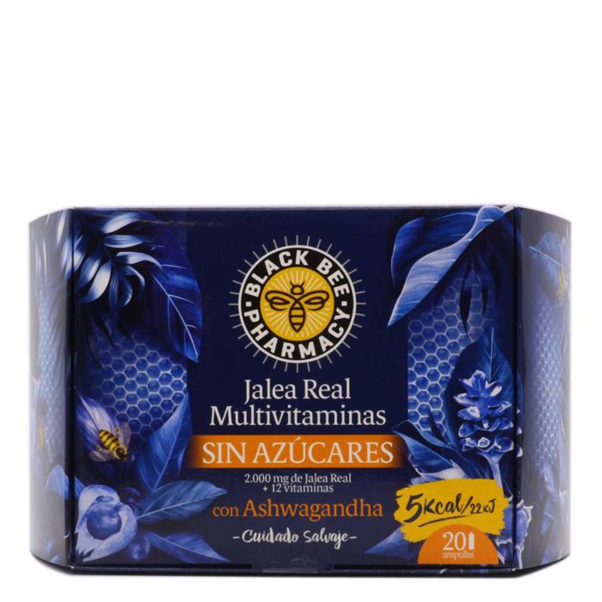 Black Bee Pharmacy Jalea Multivitaminas 20 Viales 10 ml