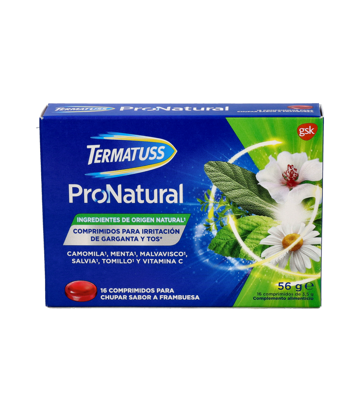 Termatuss Pronatural 16 Comprimidos Para Chupar