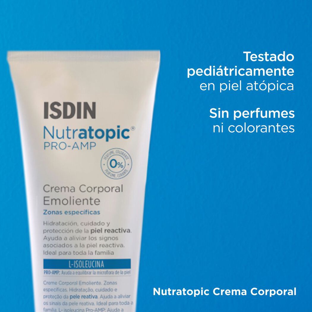 Isdin Nutratopic Pro-Amp Crema Corporal Emoliente 1 Envase 200 ml