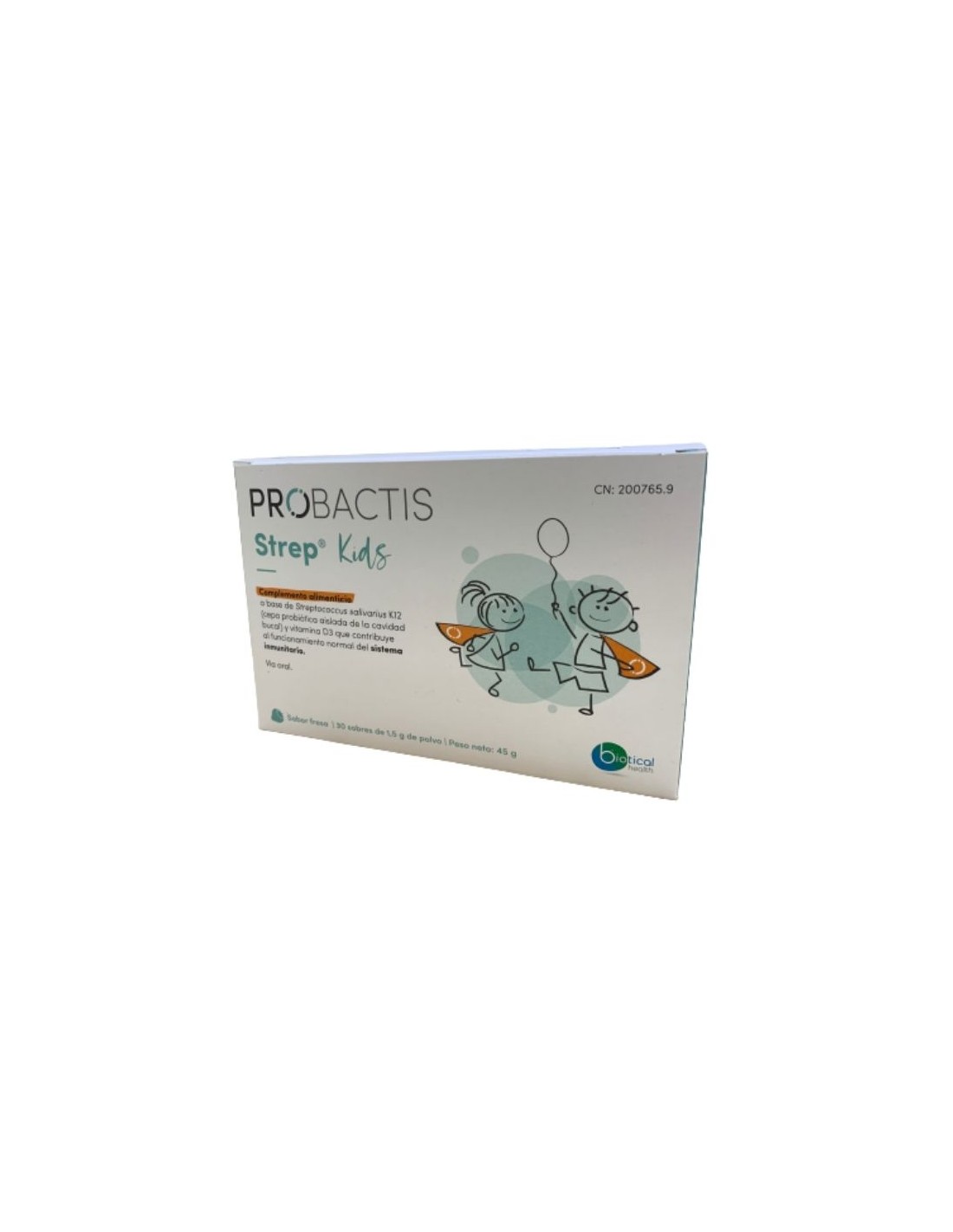 Probactis Strep Kids 30 Sobres 1,5 g Sabor Fresa