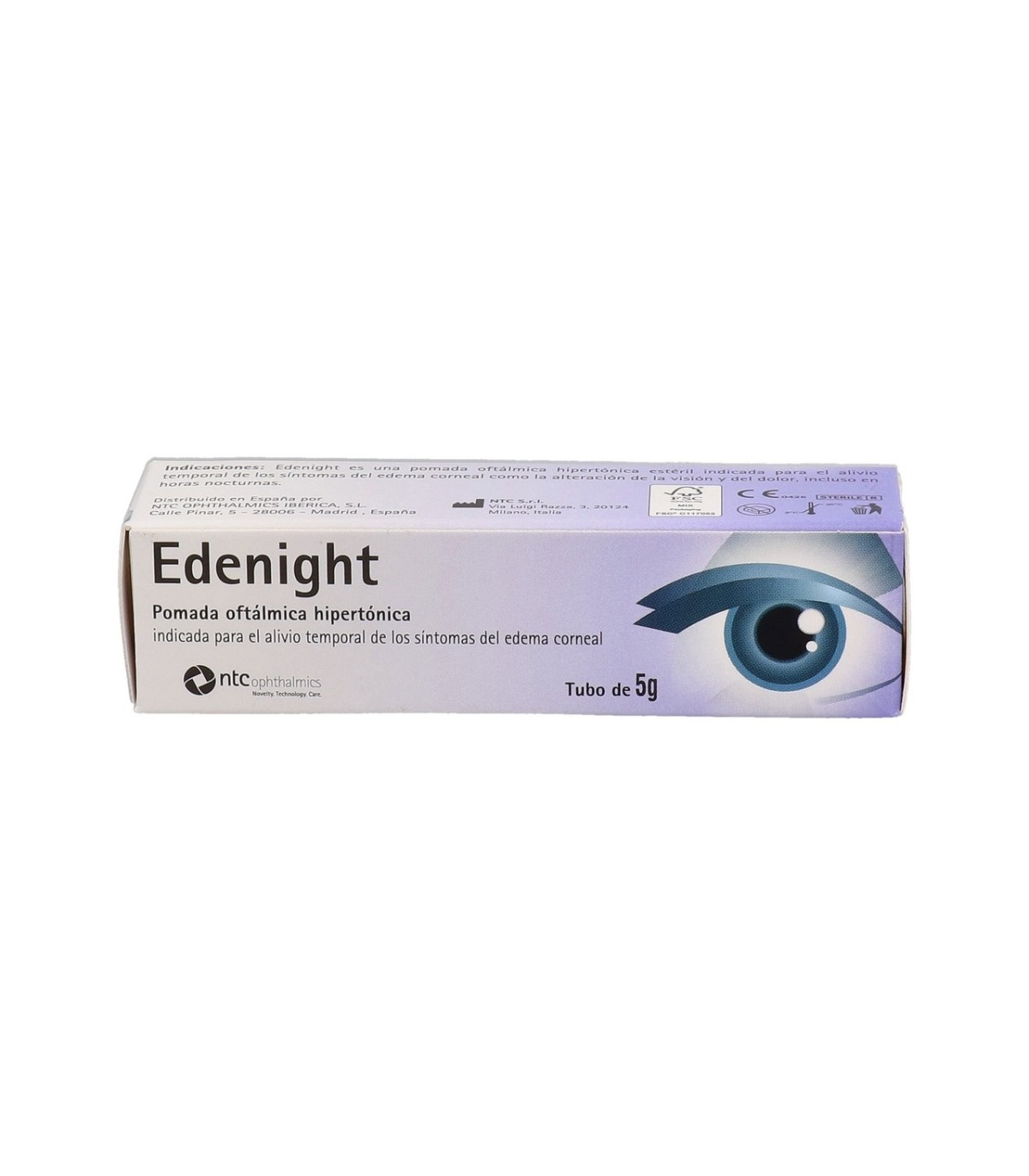 Edenight Pomada Oftalmica Hipertonica 1 Tubo 5 g