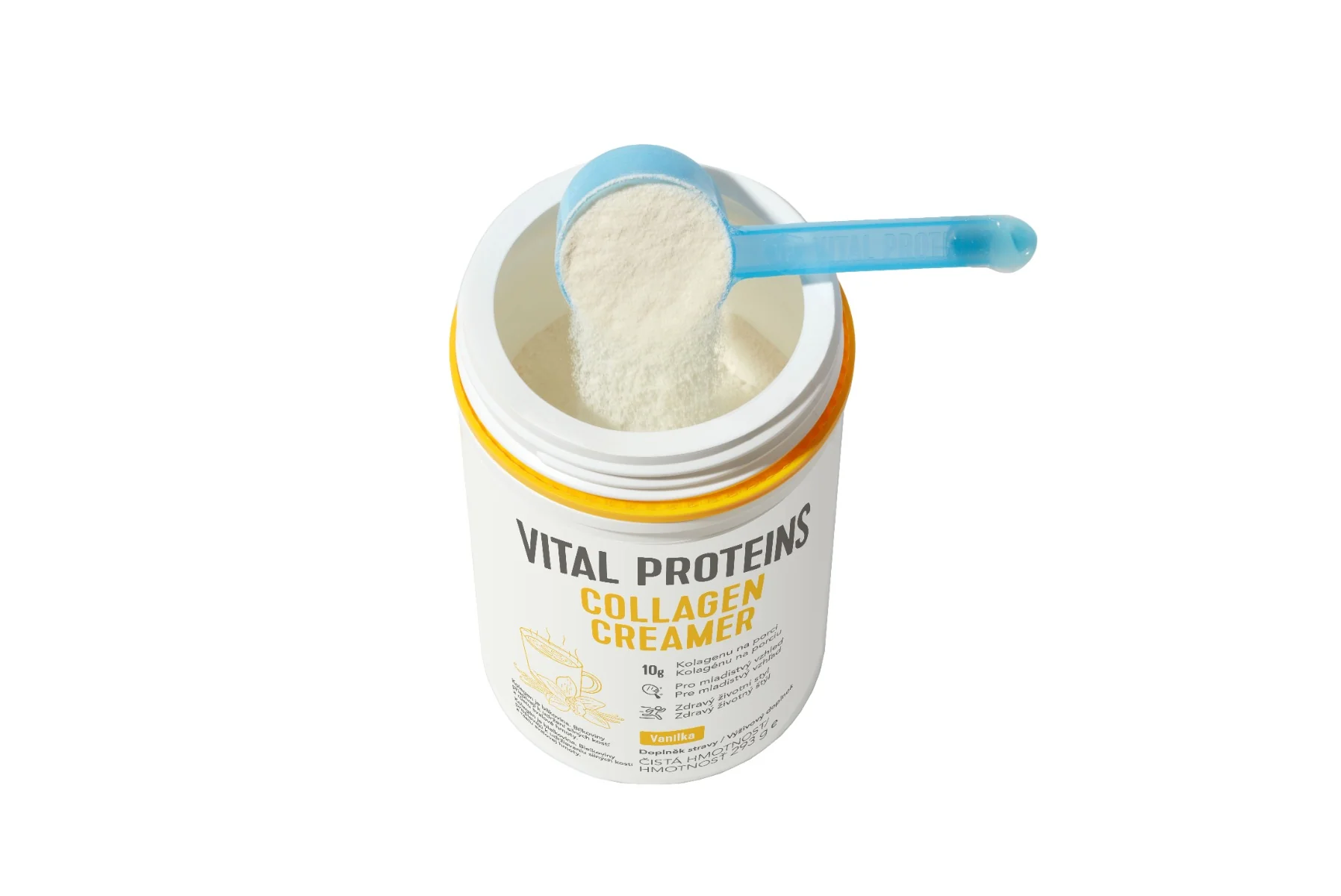 Collagen Creamer Vital Proteins 1 Envase 305 g Sabor Vainilla