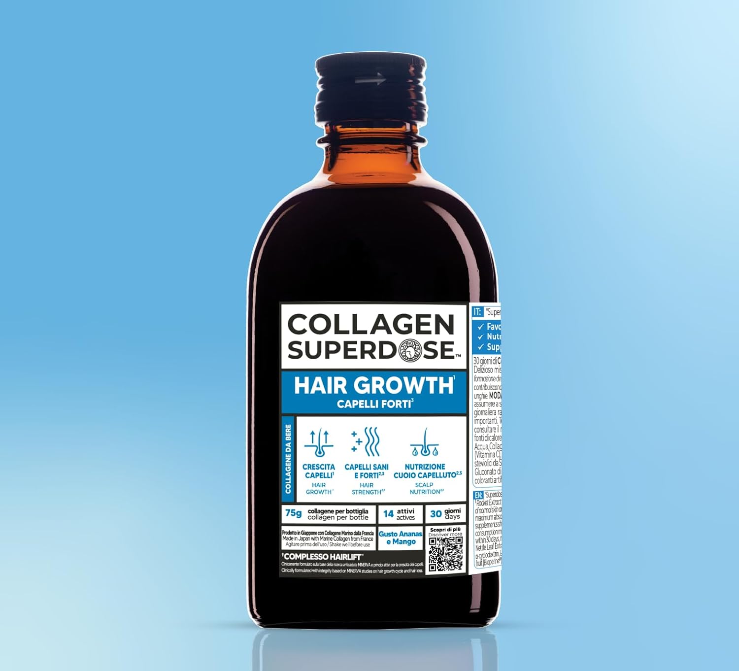 Collagen Superdose Hair Growth 1 Frasco 300 ml