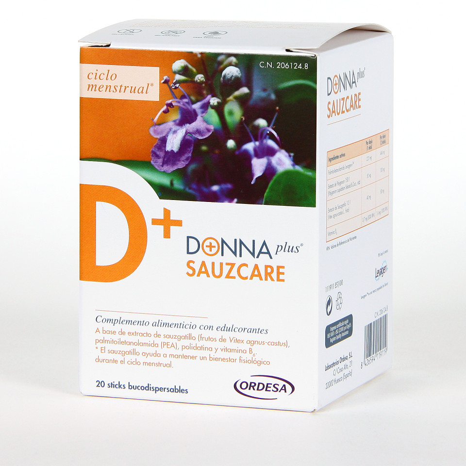 Donnaplus Sauzcare 20 Sticks Bucodispersables